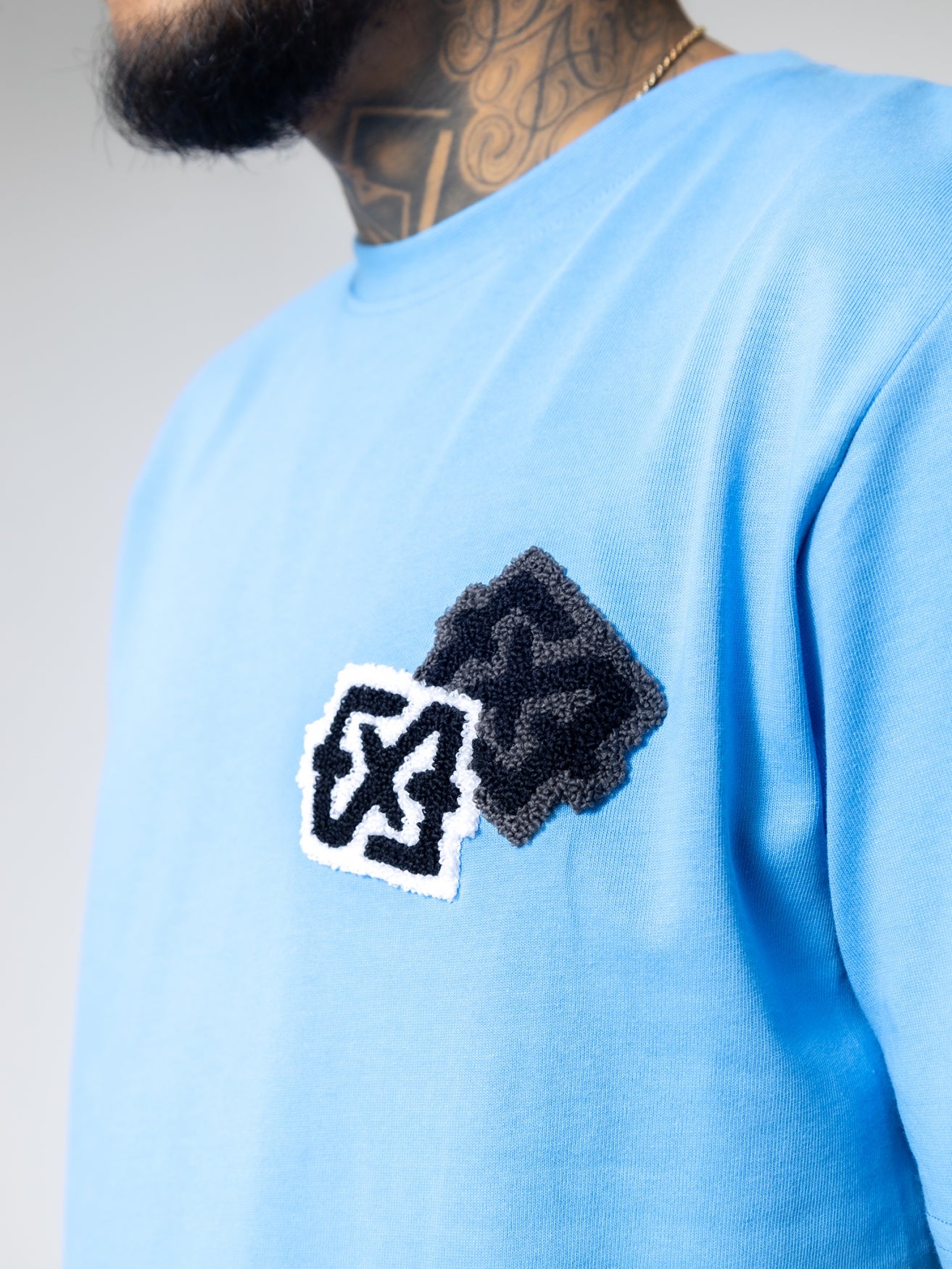 Duplex Tee | Boy blue