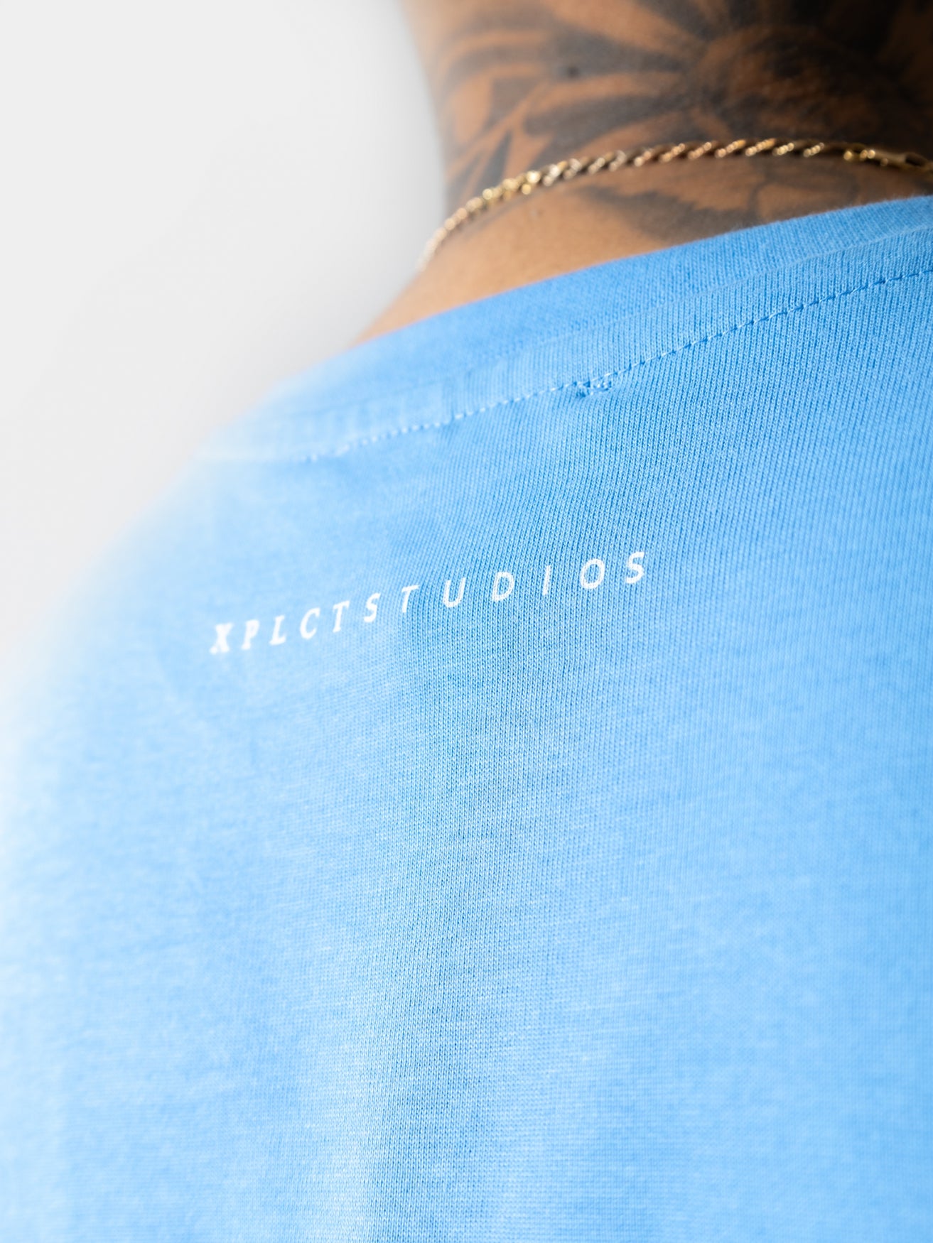 Duplex Tee | Boy blue
