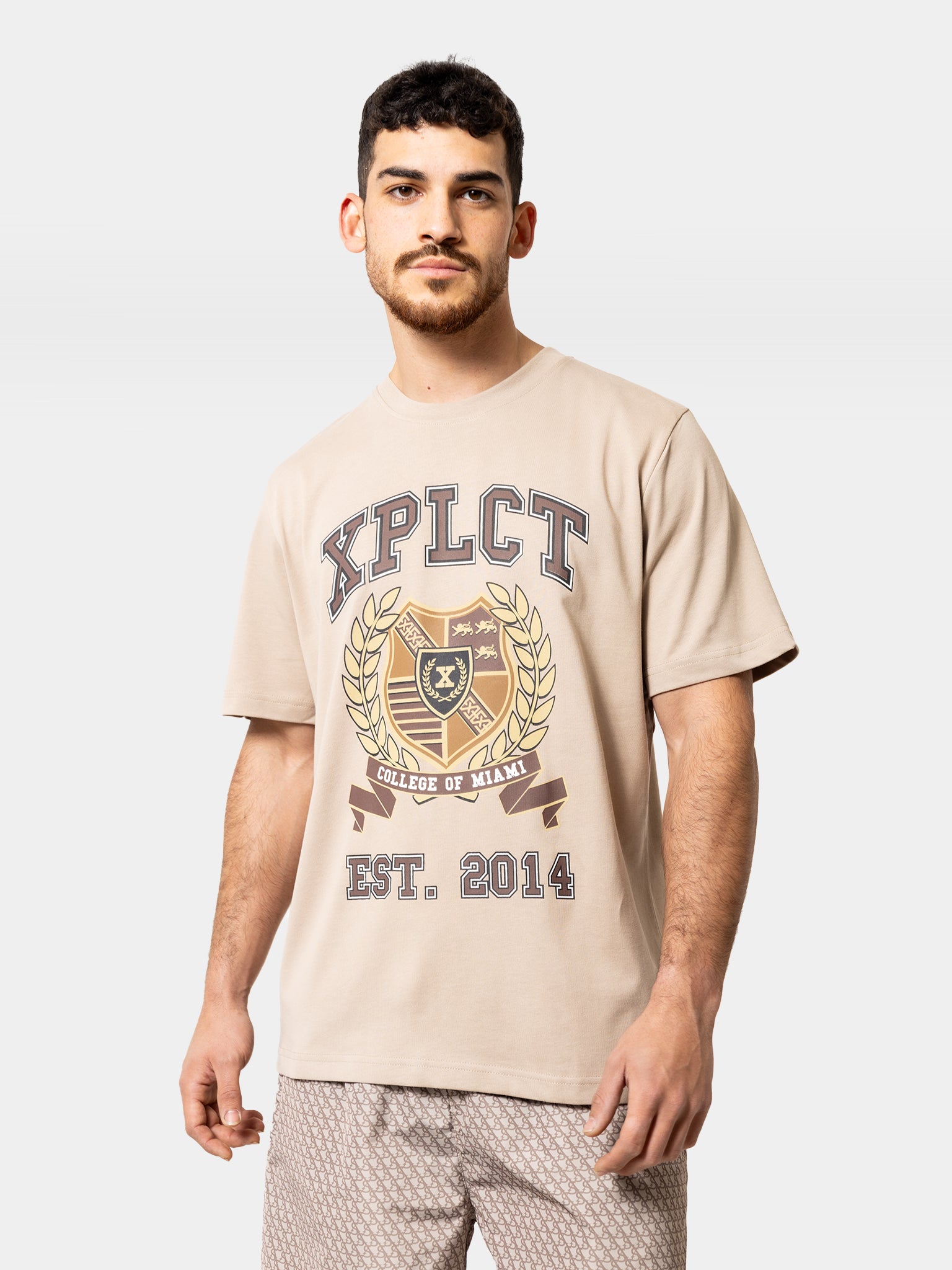 Miami tee | Beige