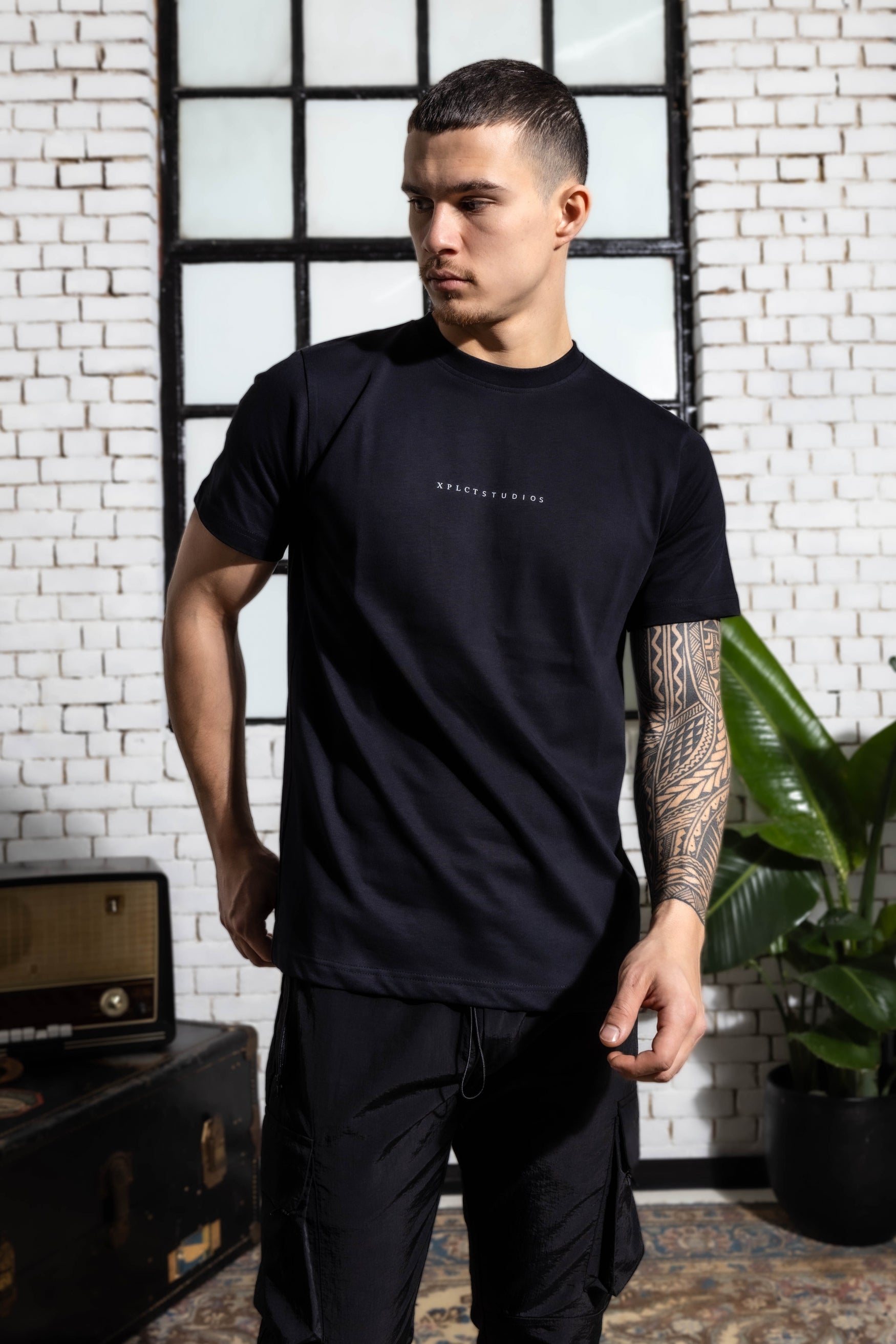 Rewind tee | Black