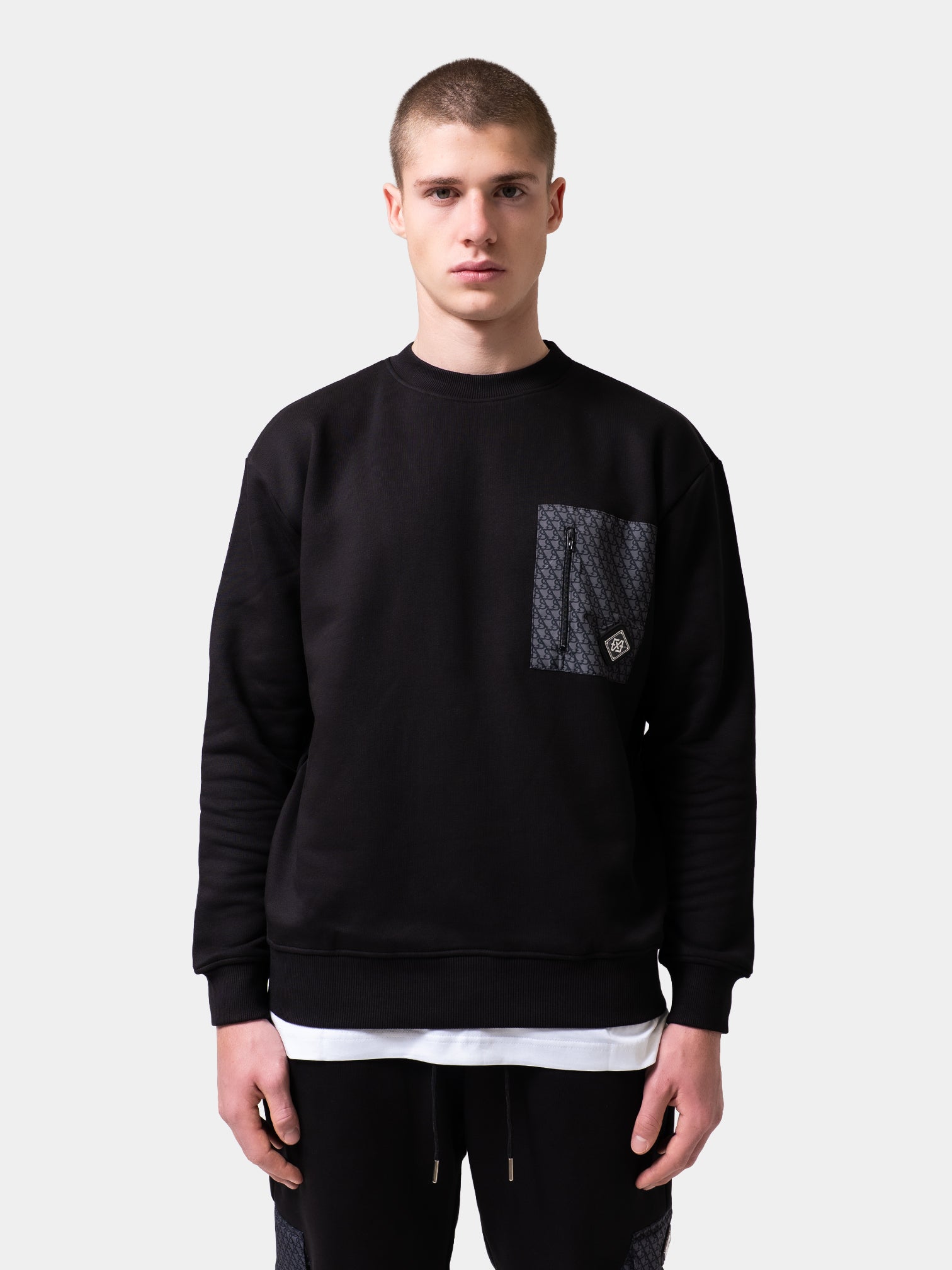 Shade Crewneck | Black – XPLCT STUDIOS