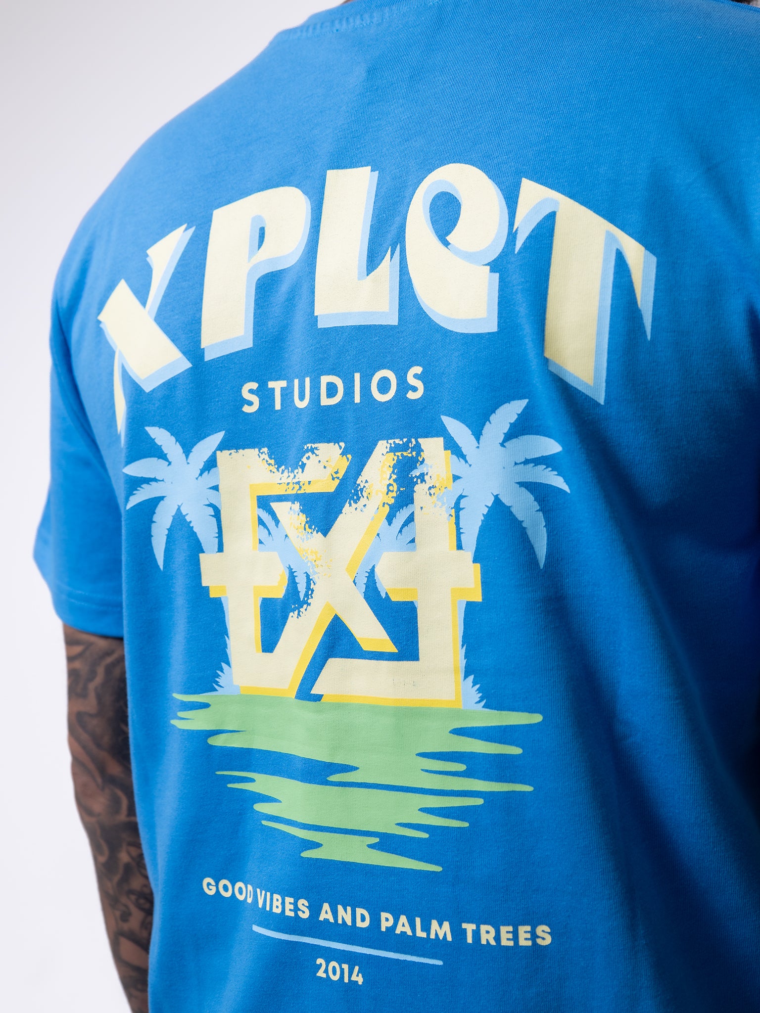 Vibe Tee | Blue