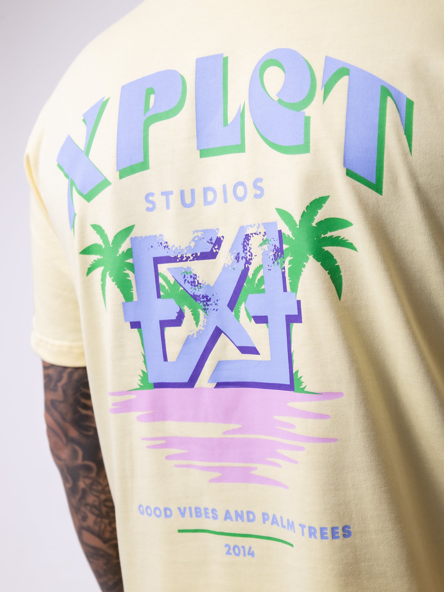 Vibe Tee | Yellow