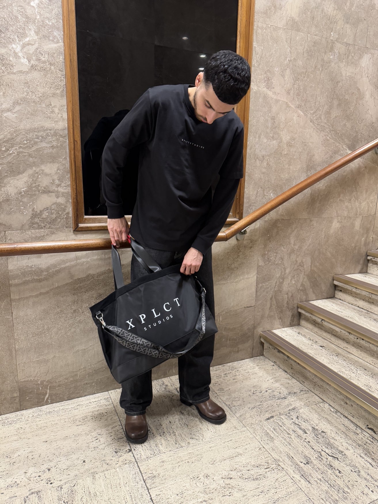 Rewind tee | Black