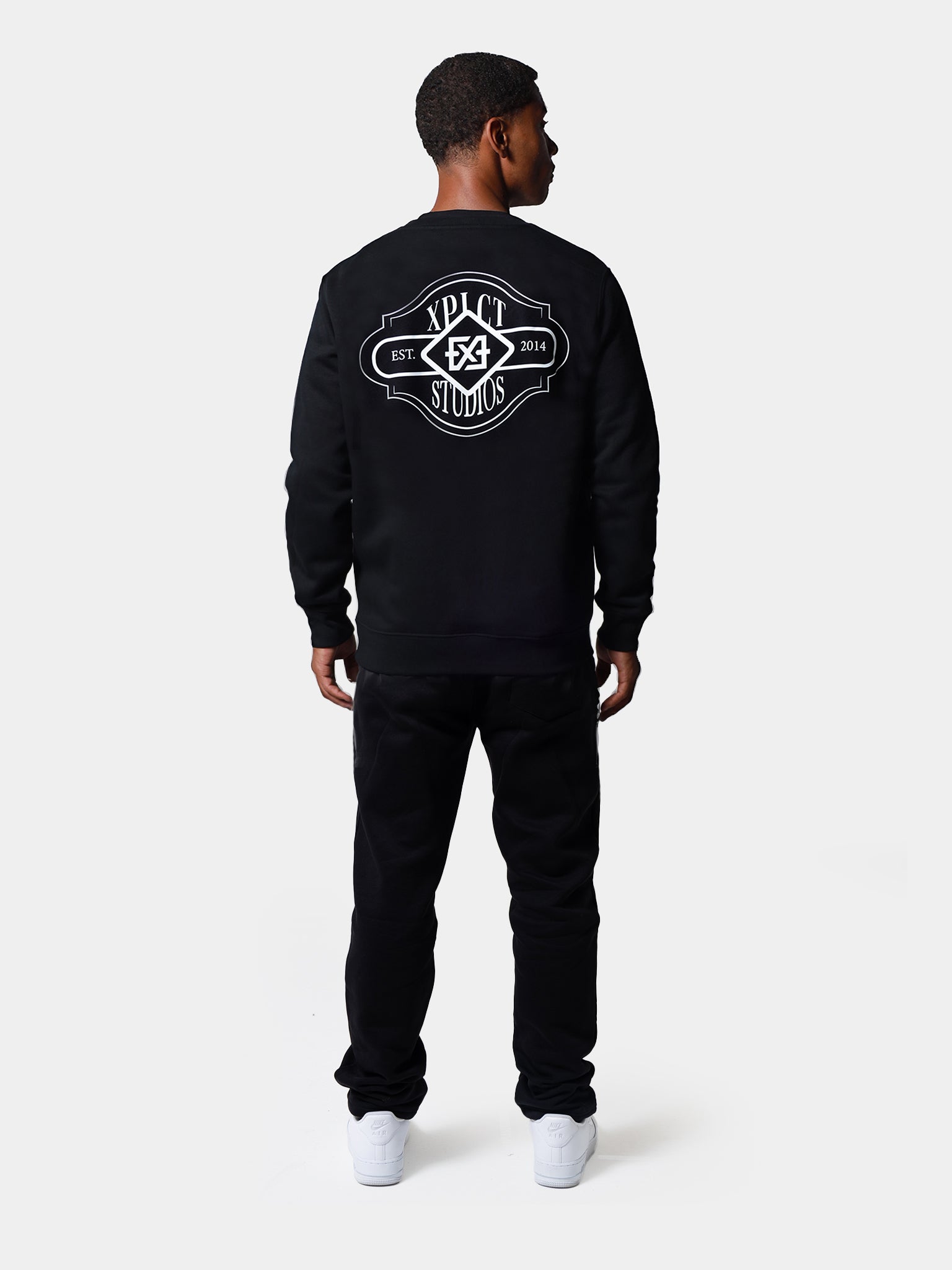 Badge tracksuit | Black