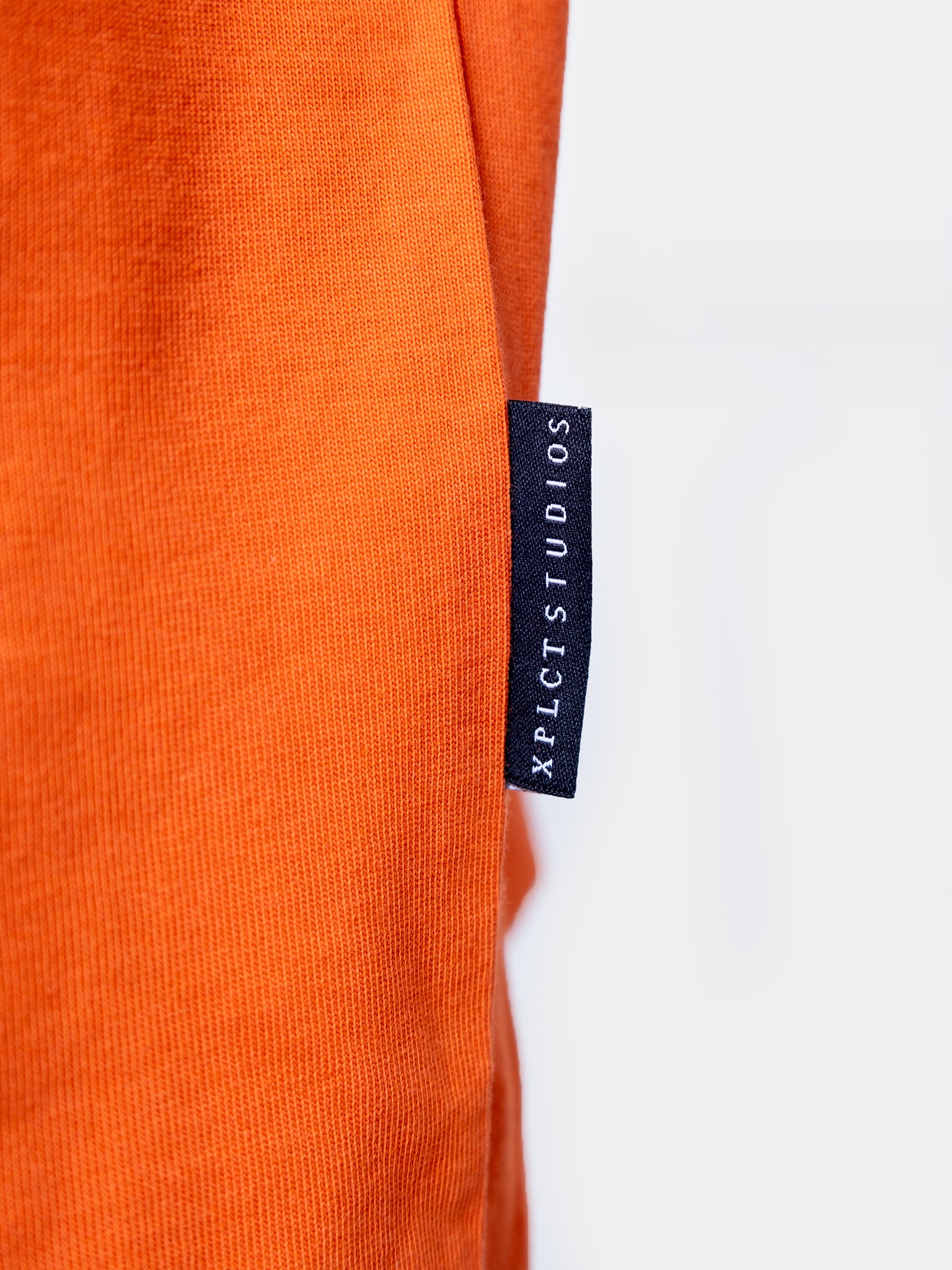 Card Tee | Orange/Black