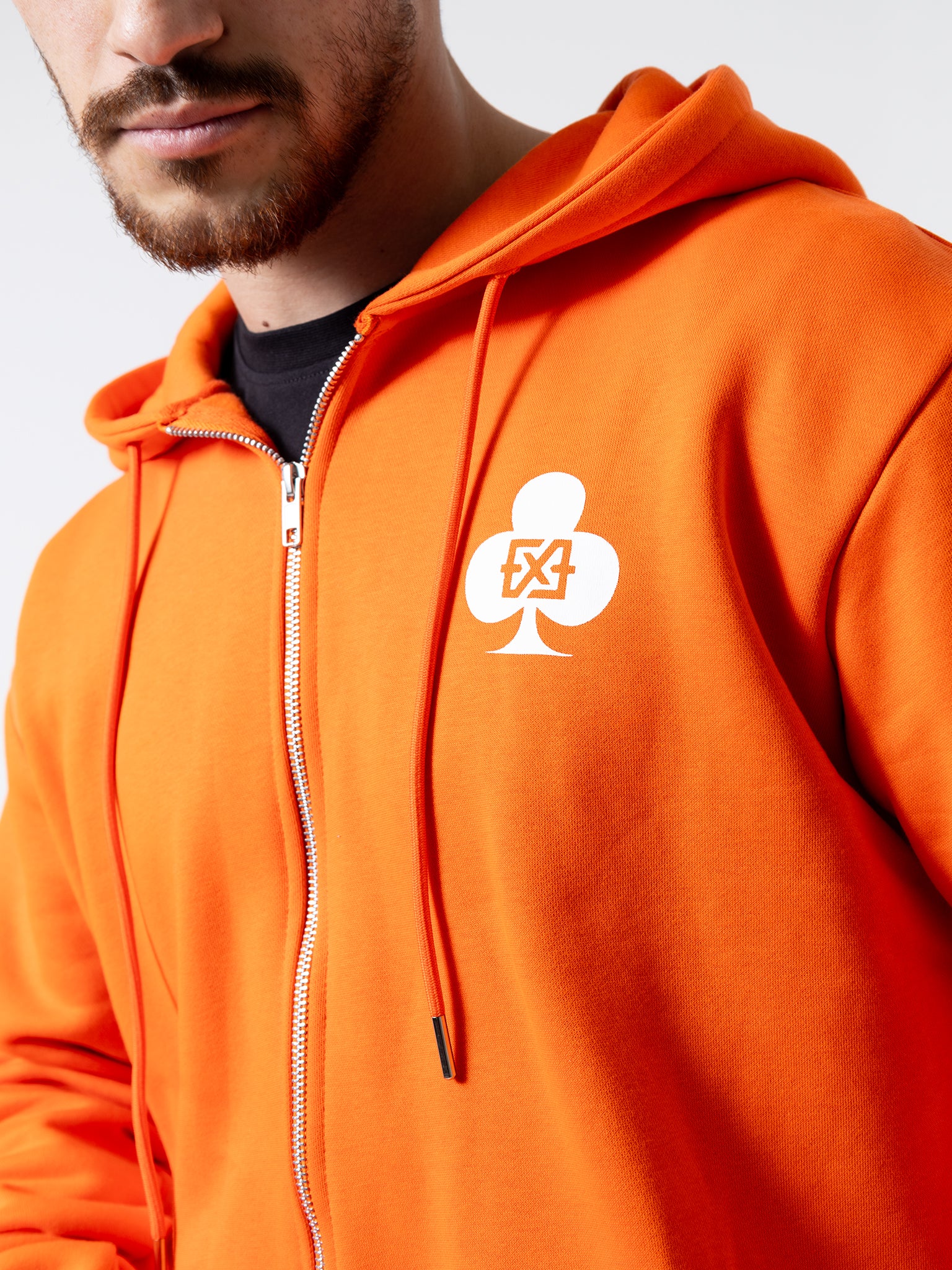 Card Vest | Orange/Black
