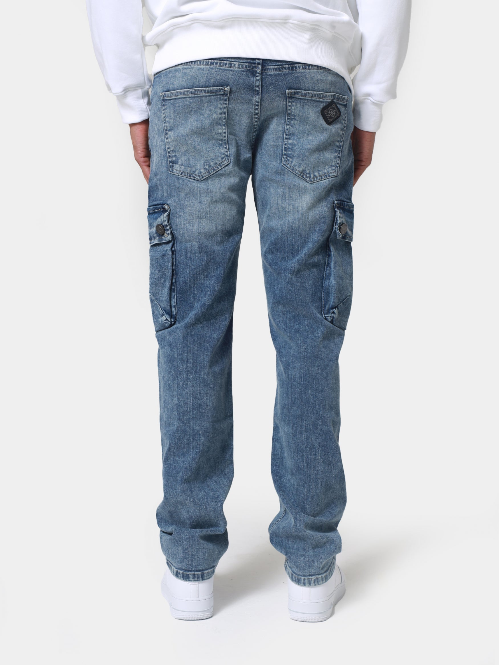 ★24SS新作★ODD STUDIO★Sand Washing Cargo Denim Half Pants Cargo Jeans | Sandwash – XPLCT STUDIOS