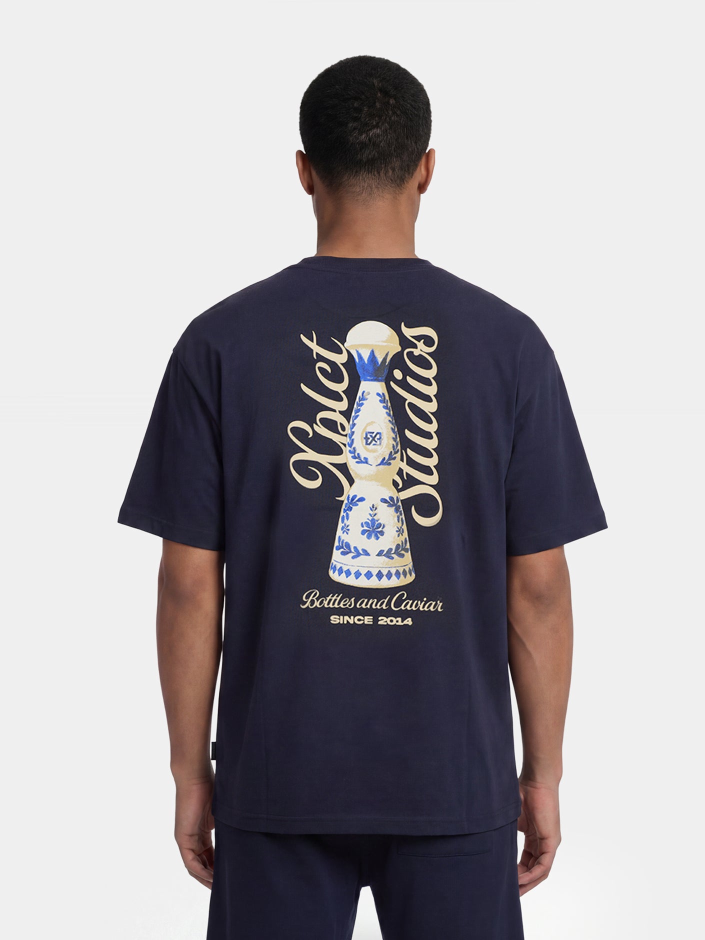 Caviar Tee | Navy