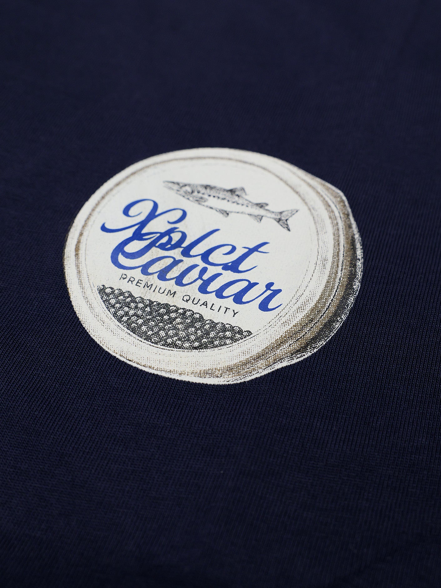 Caviar Tee | Navy