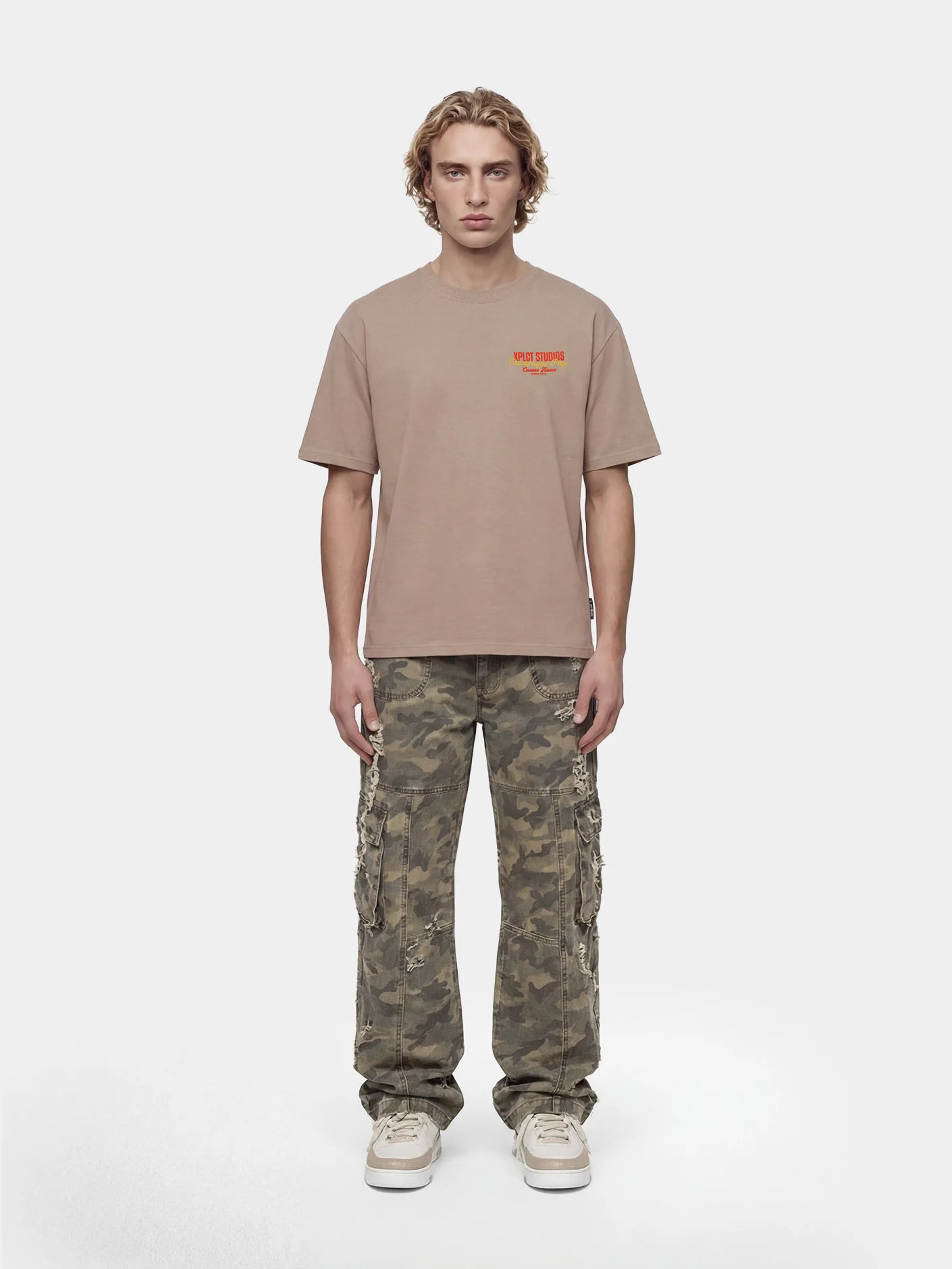 Champagne Tee | Beige