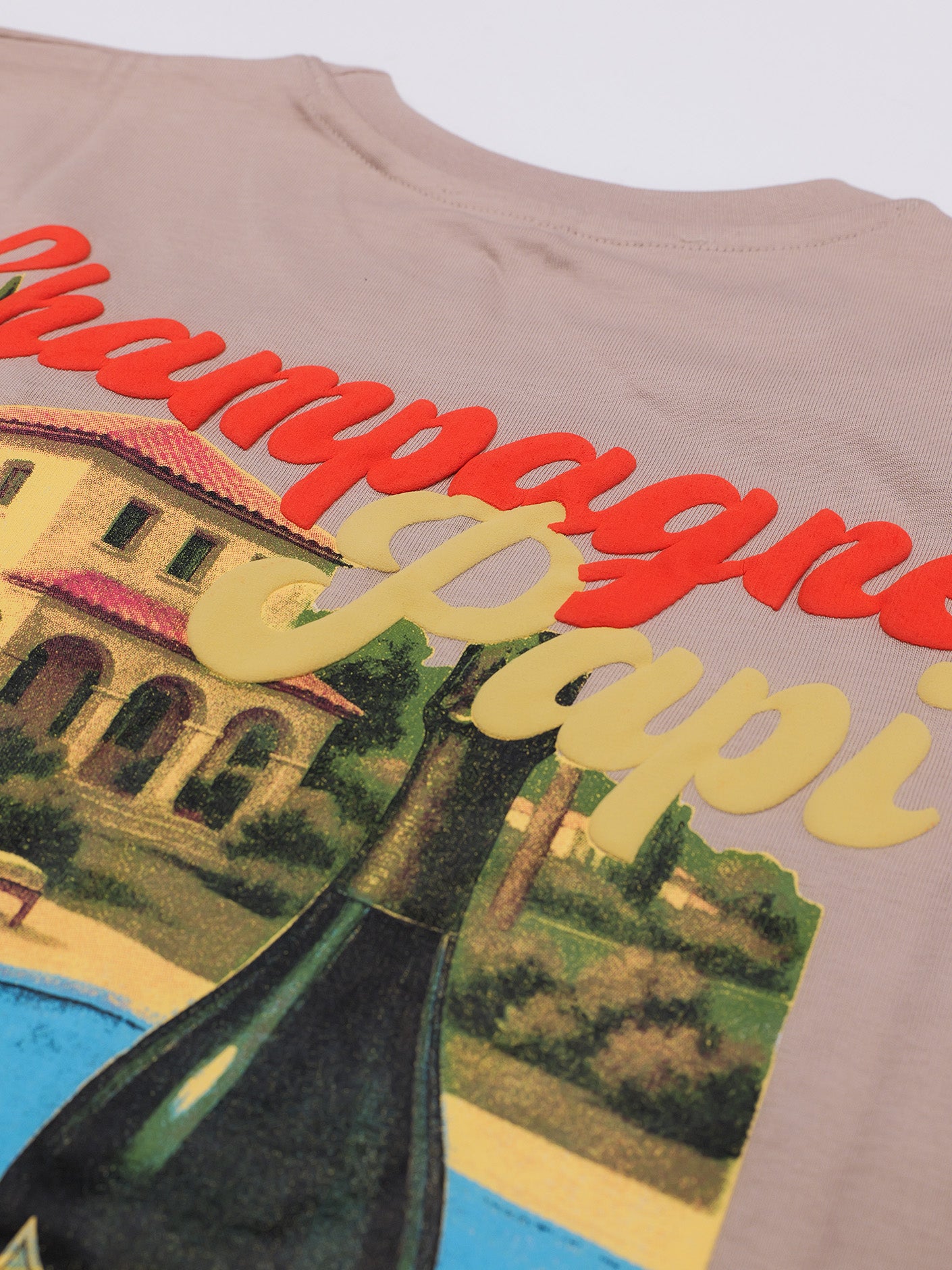 Champagne Tee | Beige