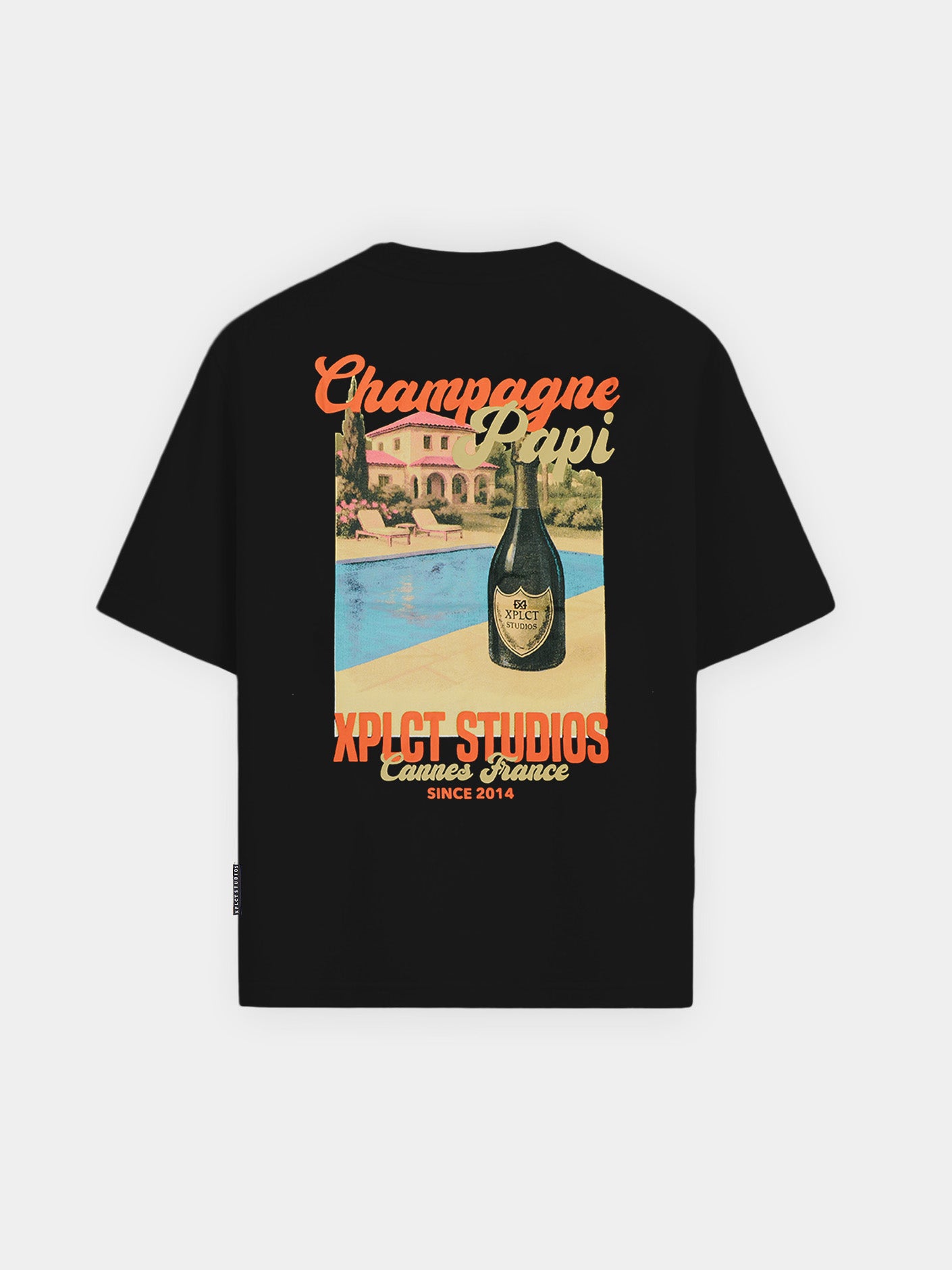 Champagne Tee | Black