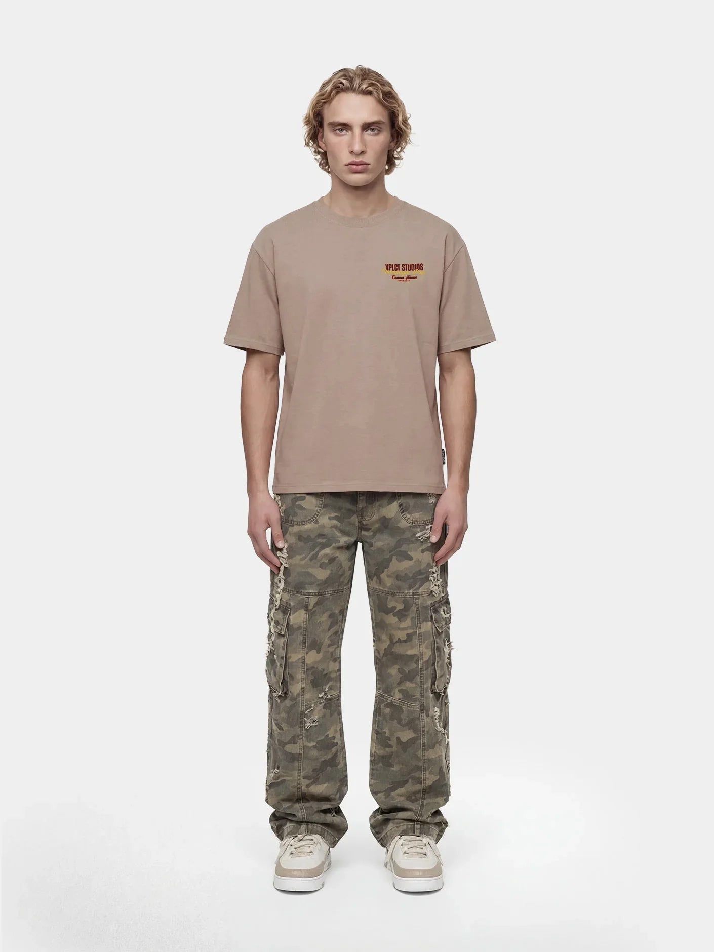 Champagne Tee | Taupe