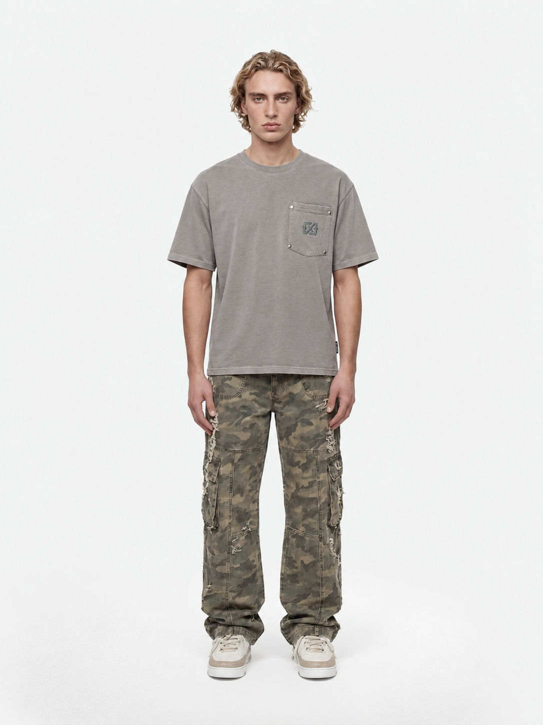 Sidaan Tee | Washed Grey