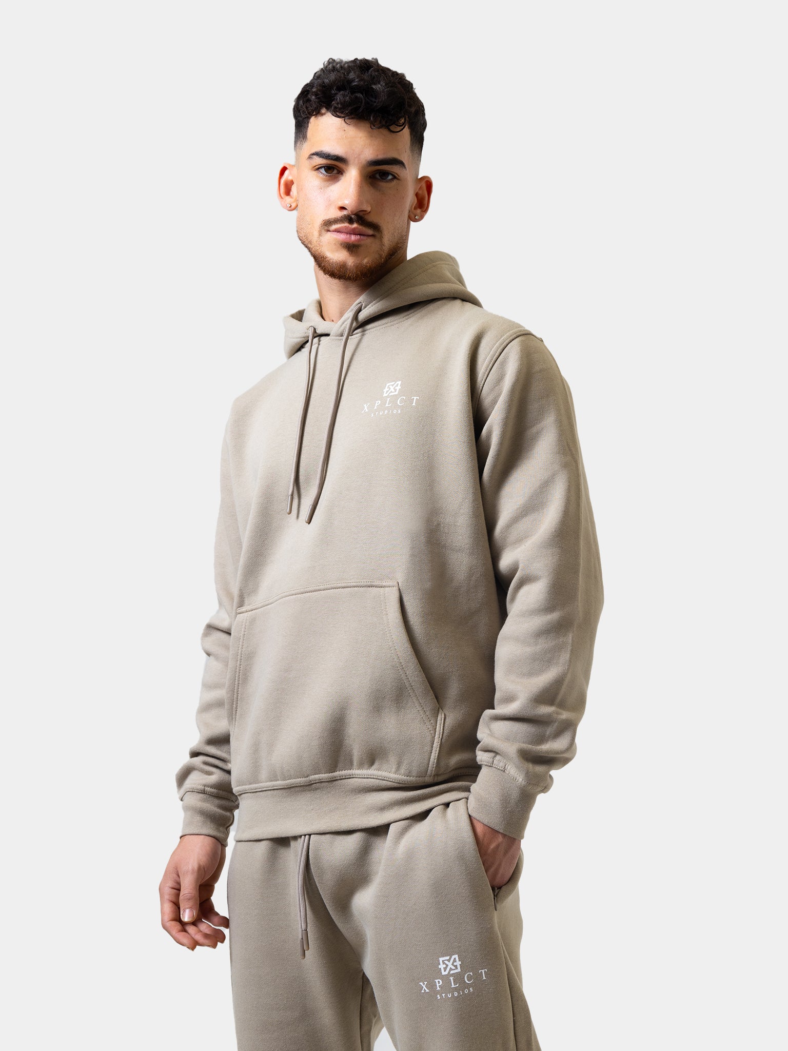 Clean tracksuit | Taupe