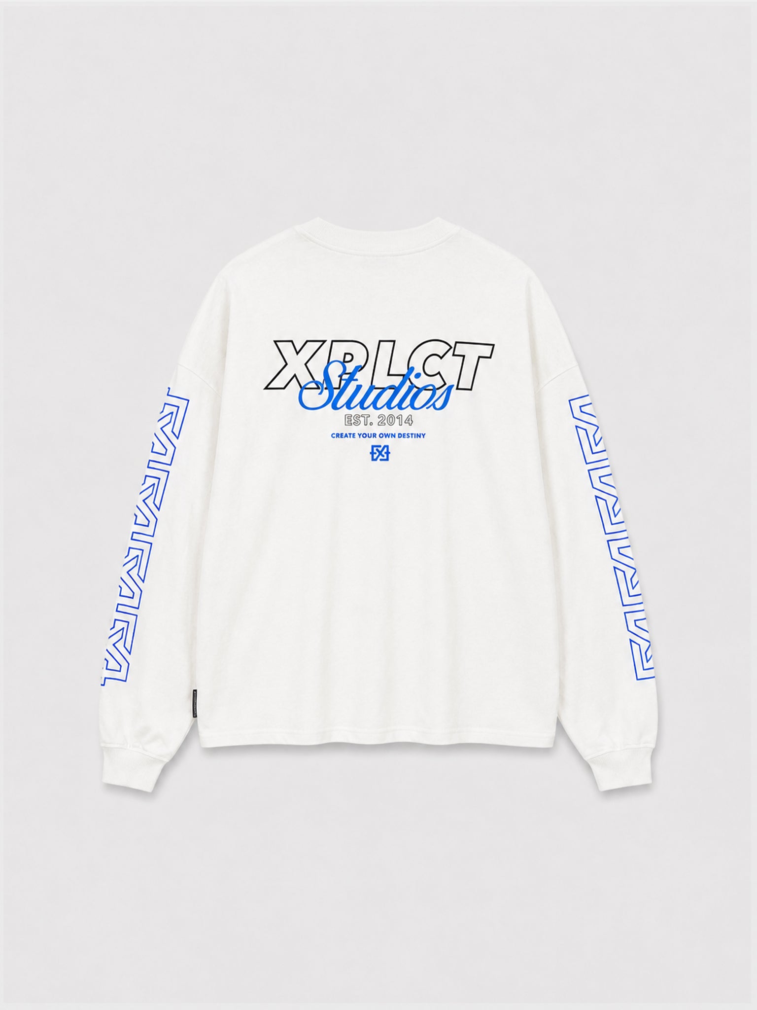 Destiny Longsleeve | White/Blue