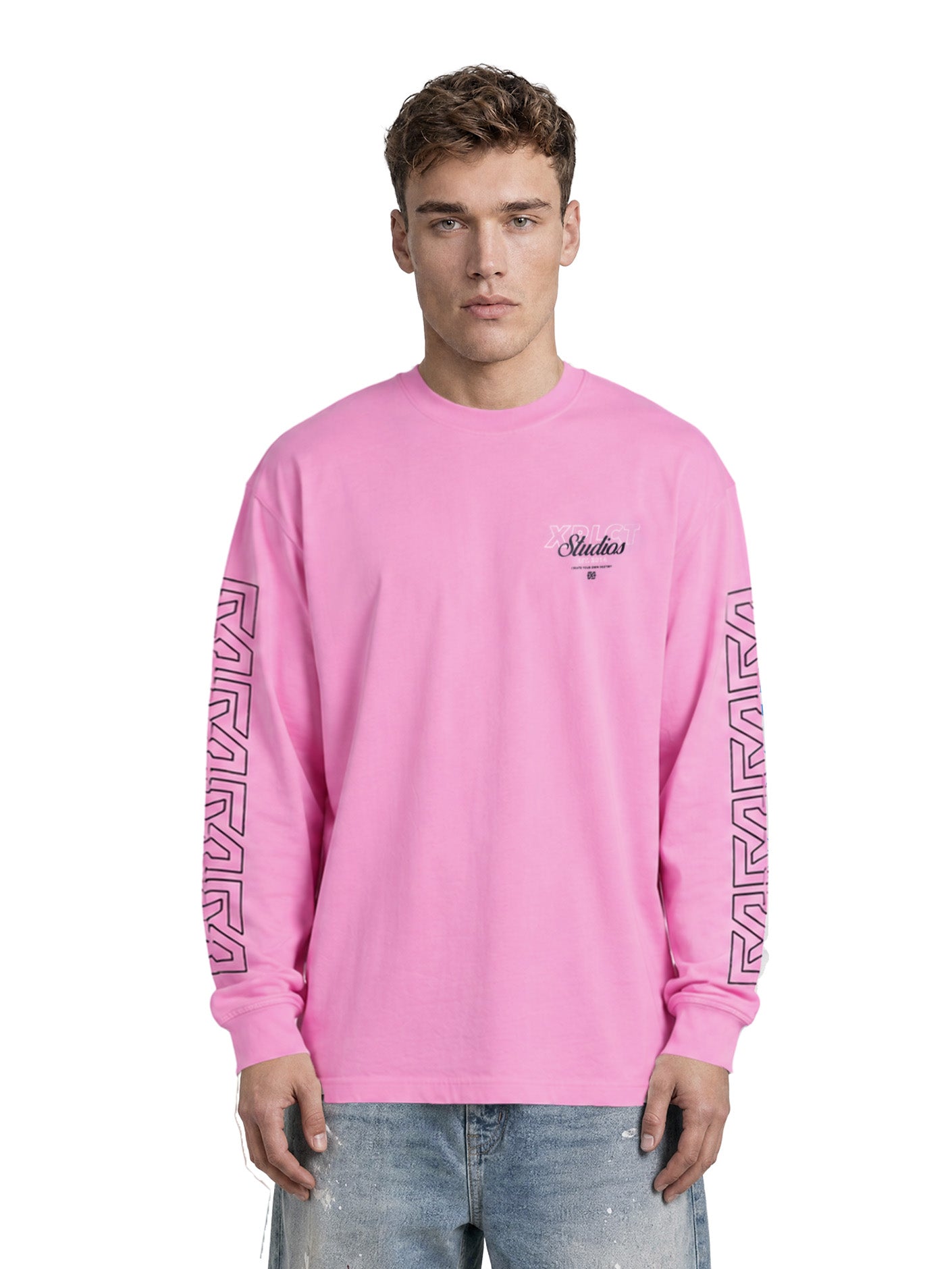 Destiny Longsleeve | Pink/Black