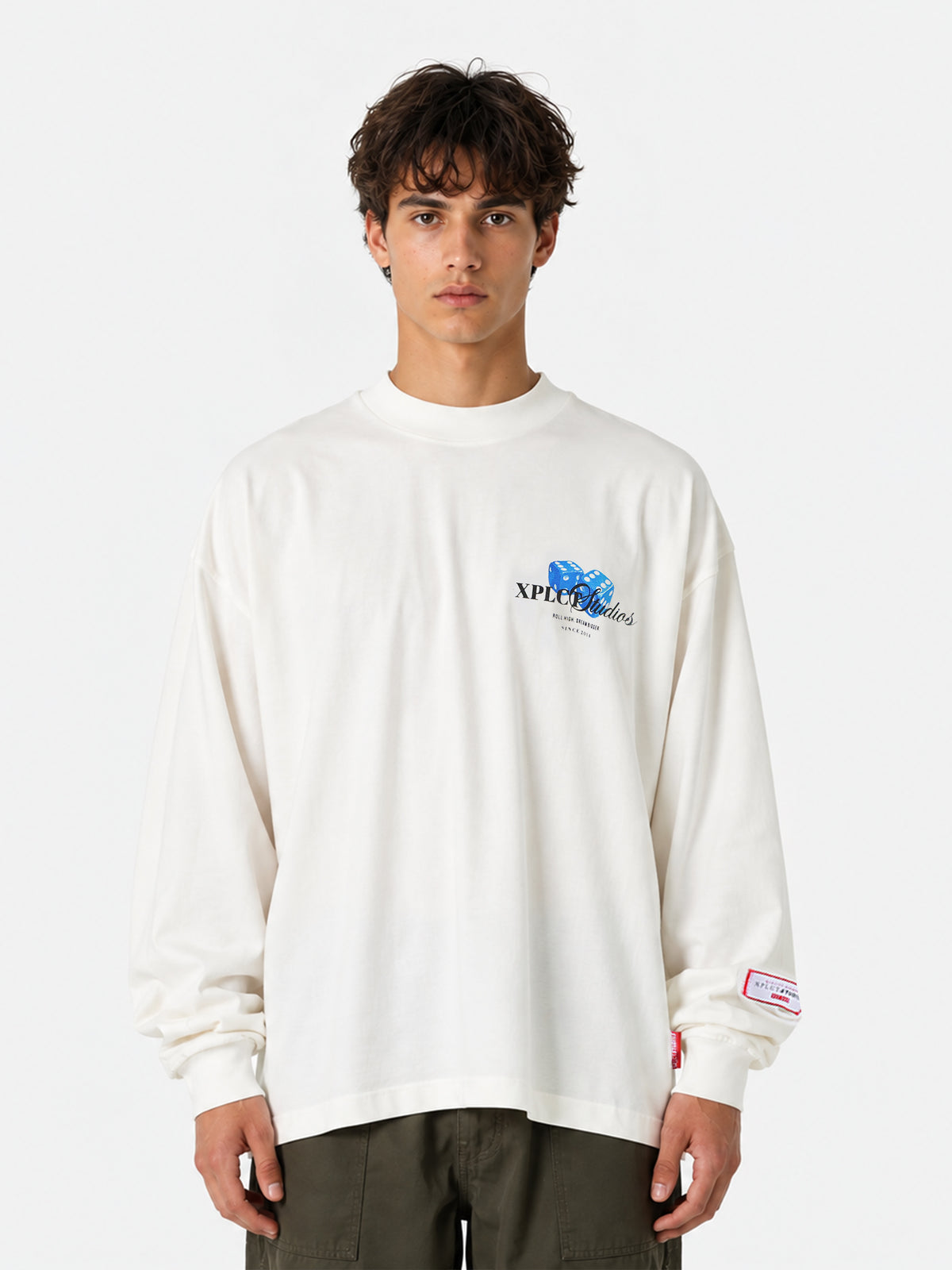 Dice Longsleeve | White