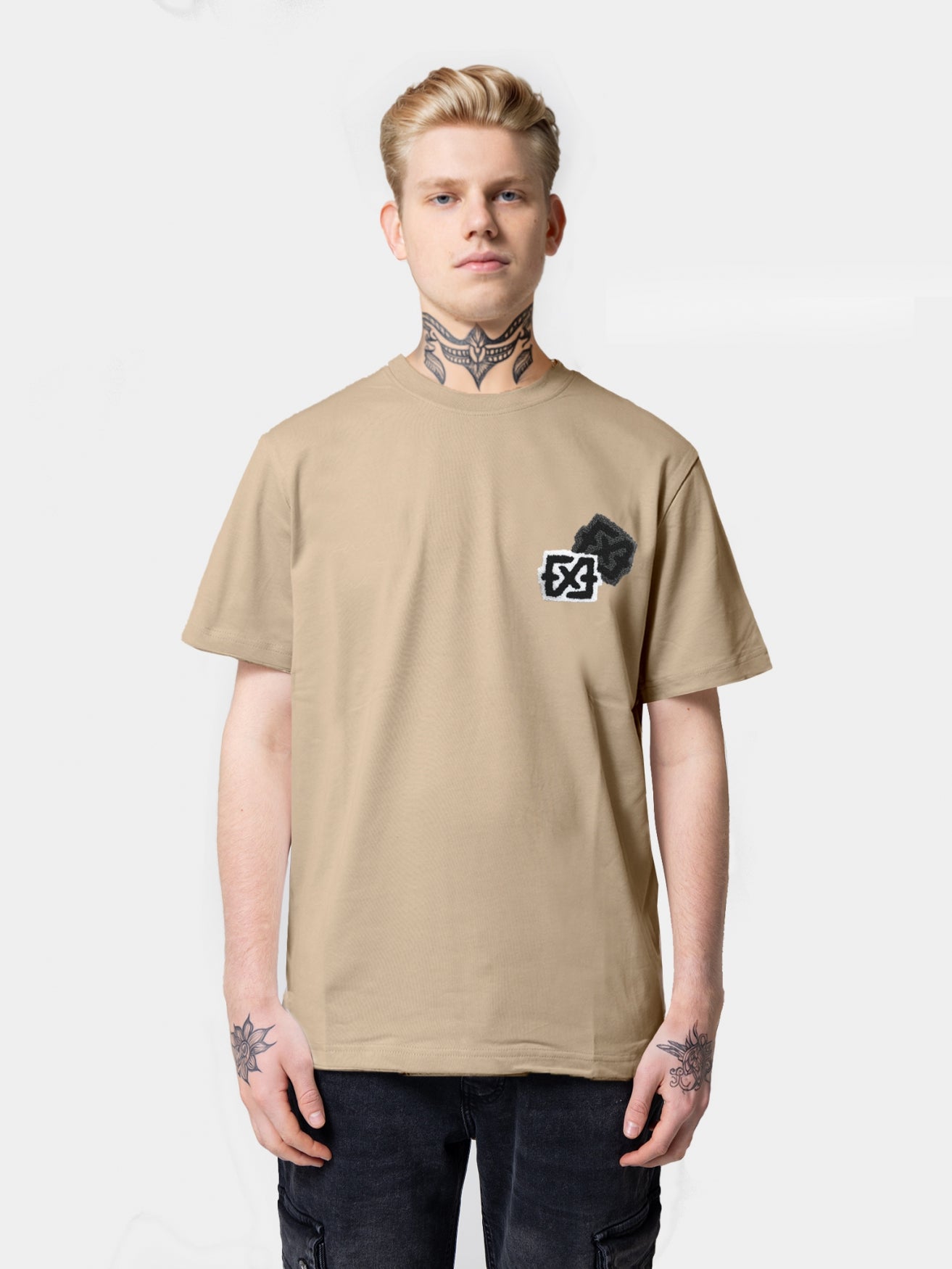 duplex tee | beige