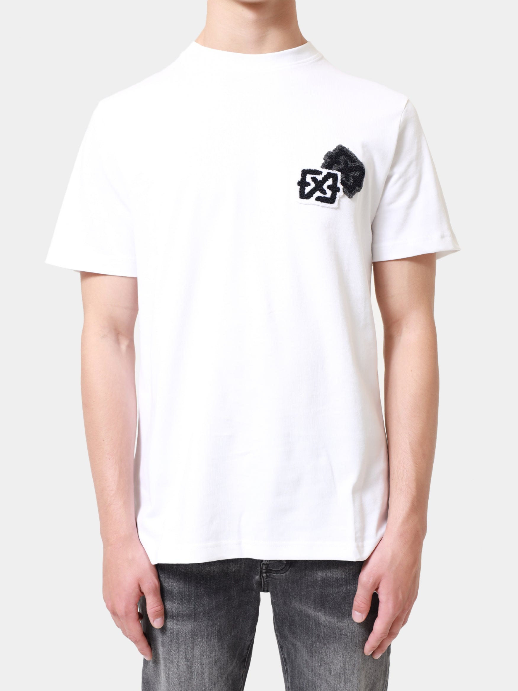 duplex tee | white