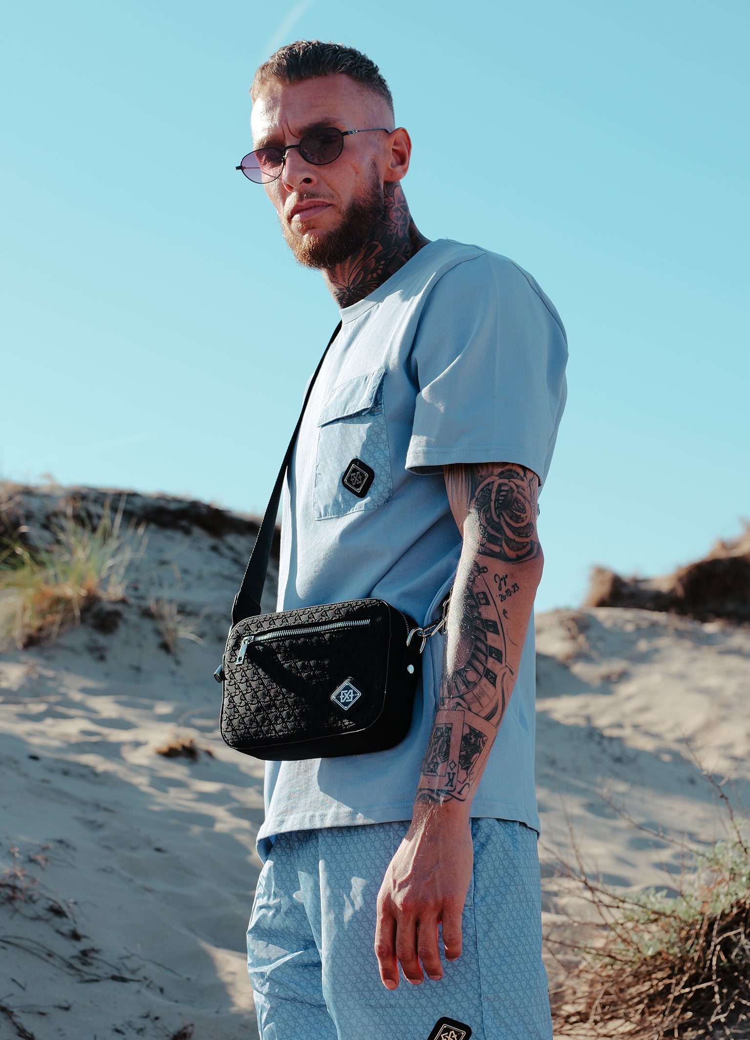 Ivory Bag Suede | Black