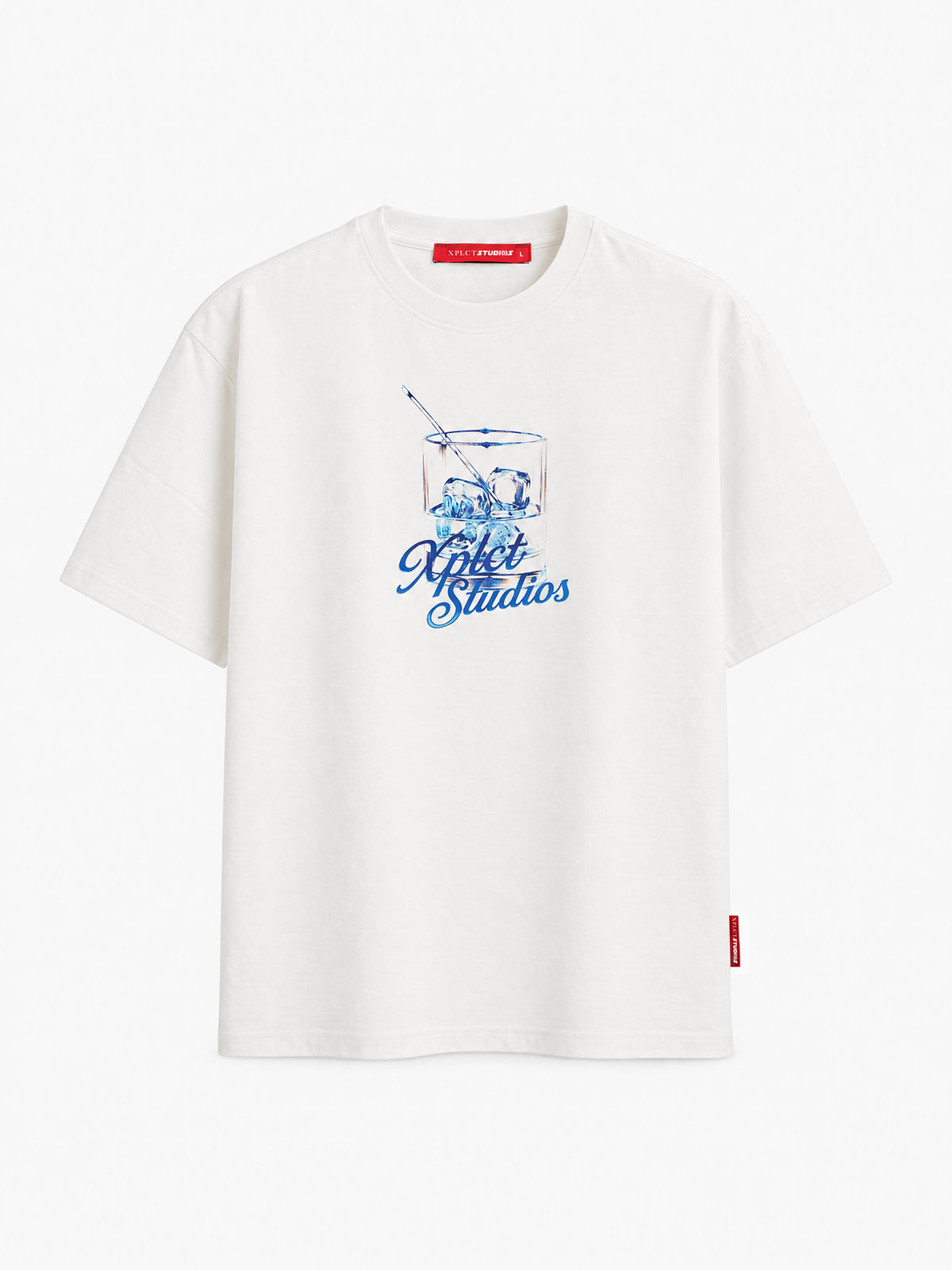 Glass Tee | White