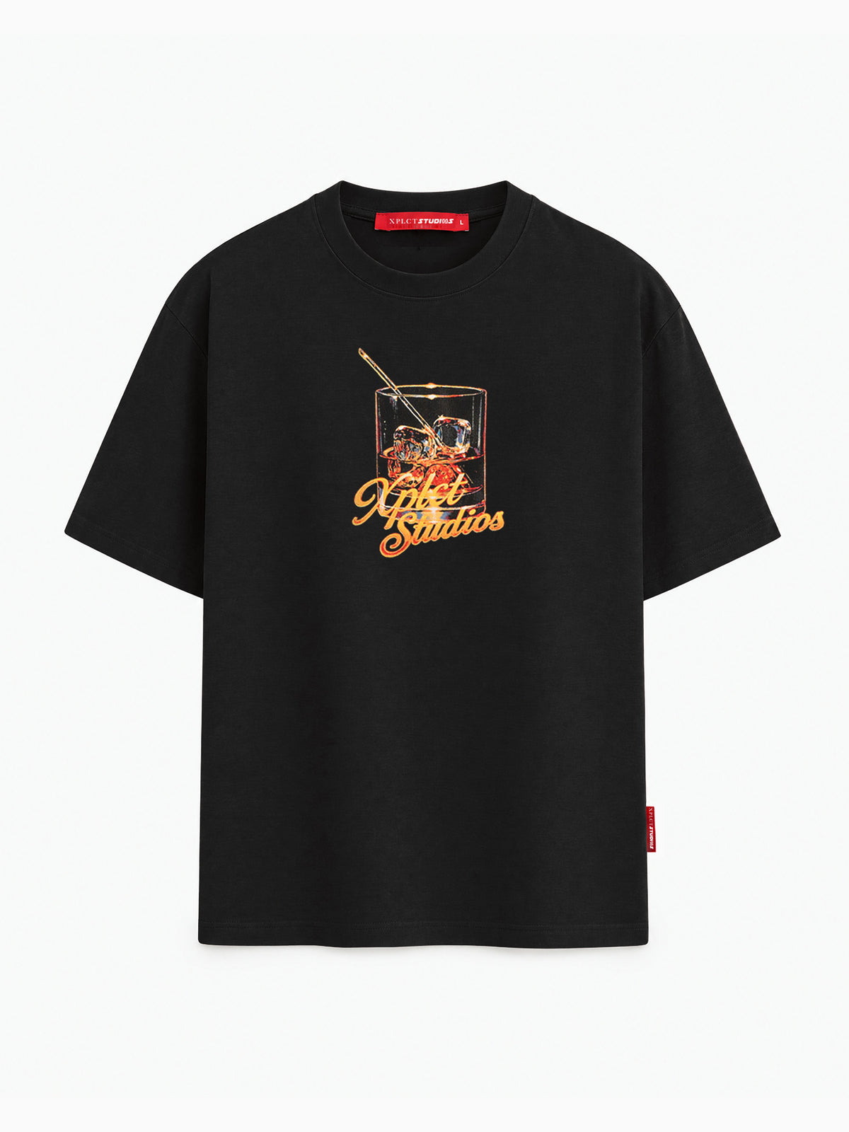 Glass Tee | Black