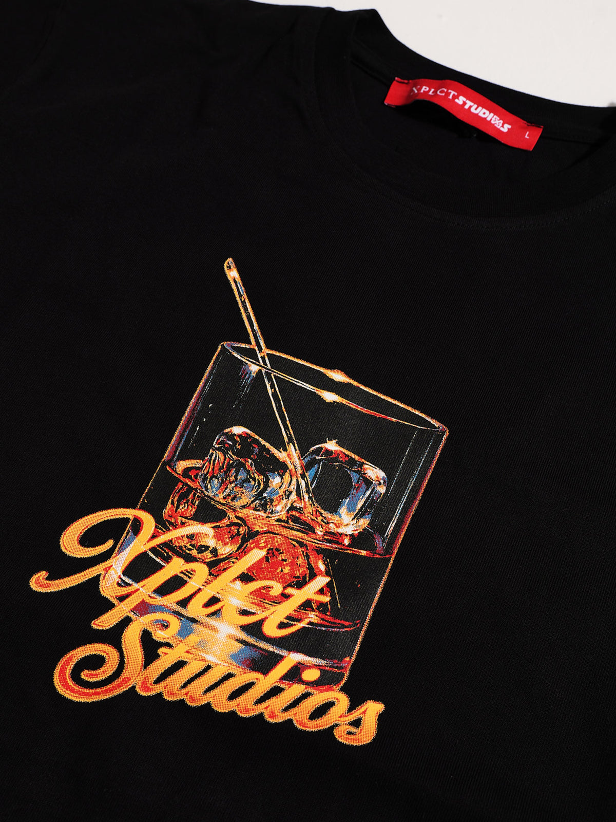 Glass Tee | Black