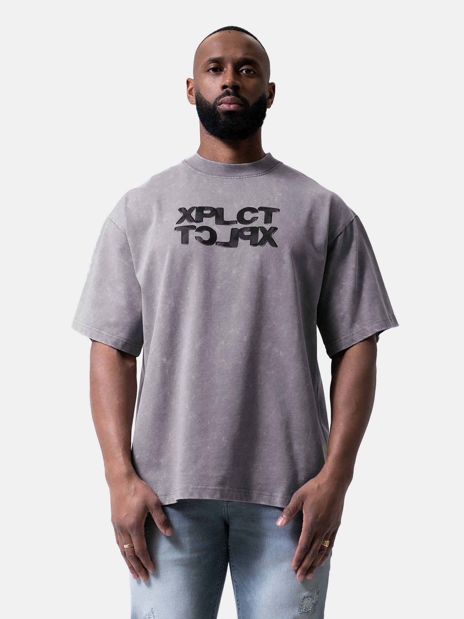 Hazy Tee | Grey
