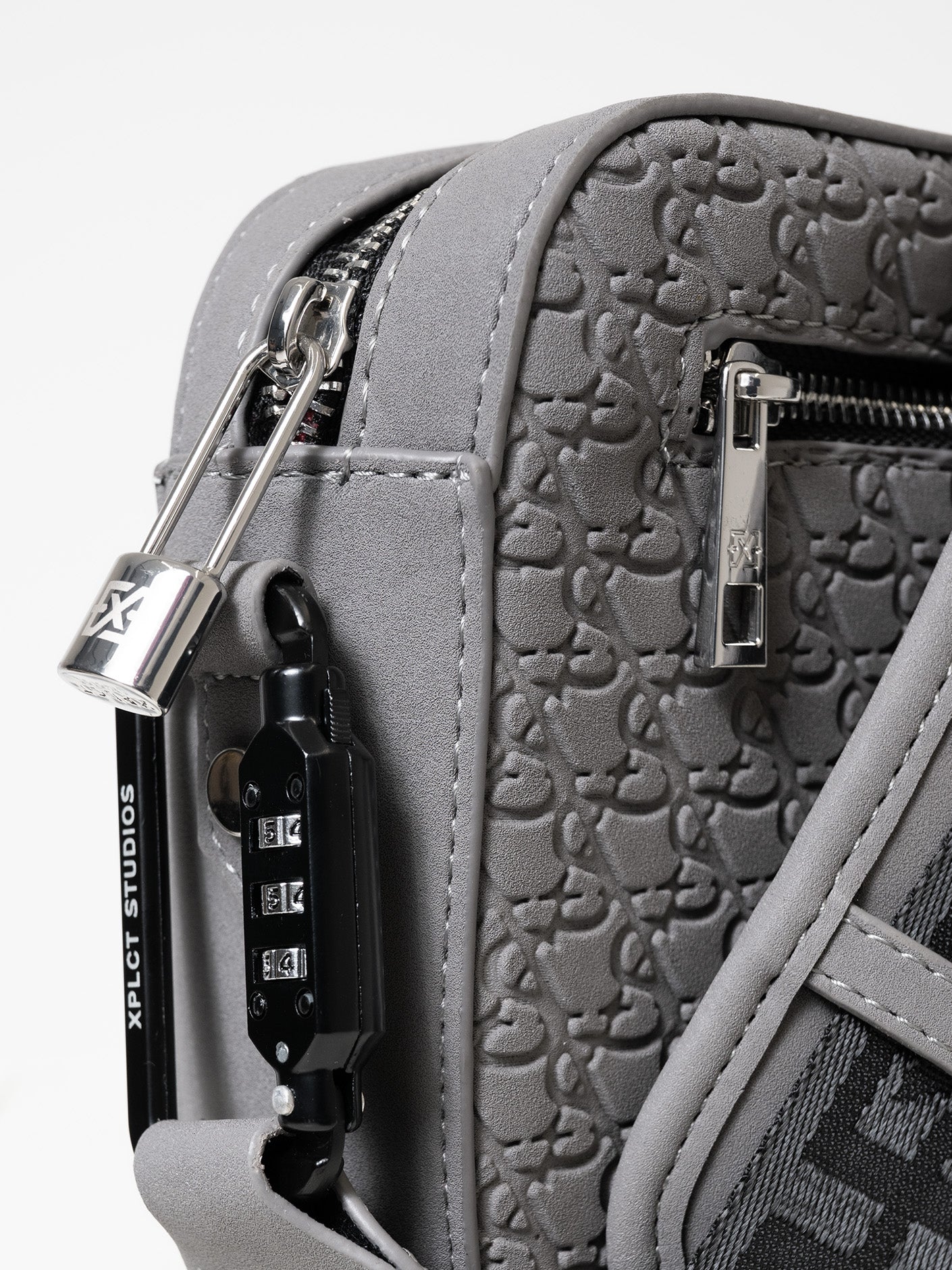 Ivory Bag Suede | Grey