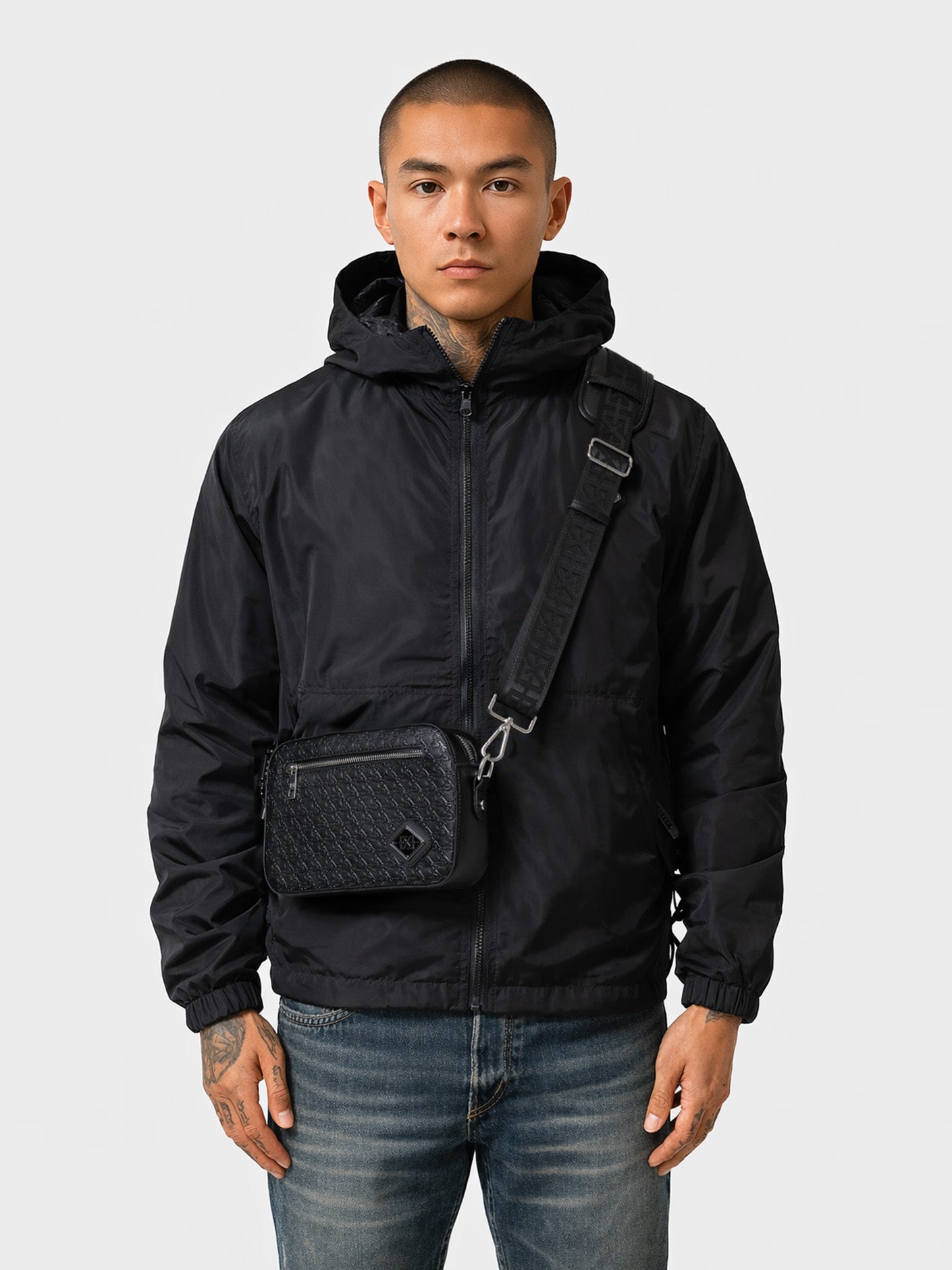 Ivory Bag Leather | Black