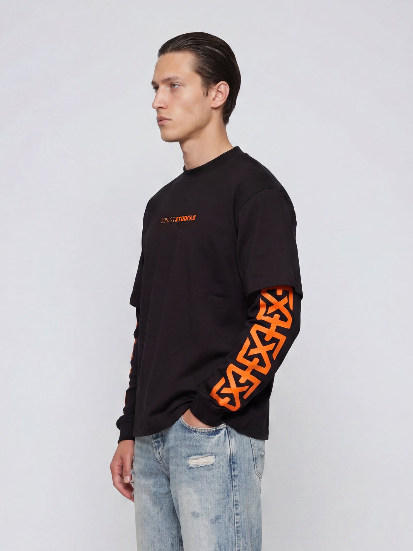 Kingsday Longsleeve | Black/Orange