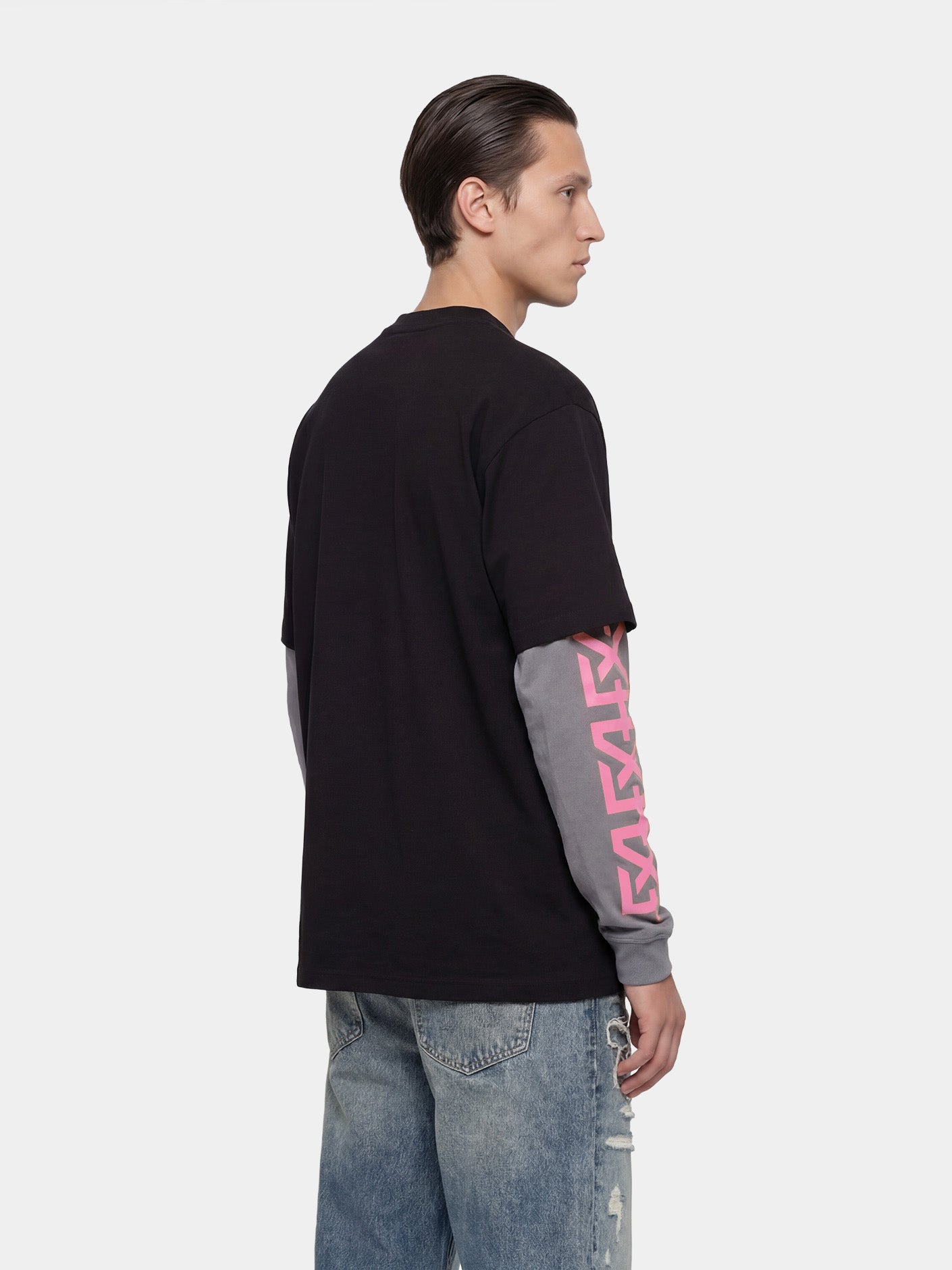 Layer Longsleeve | Black/Pink