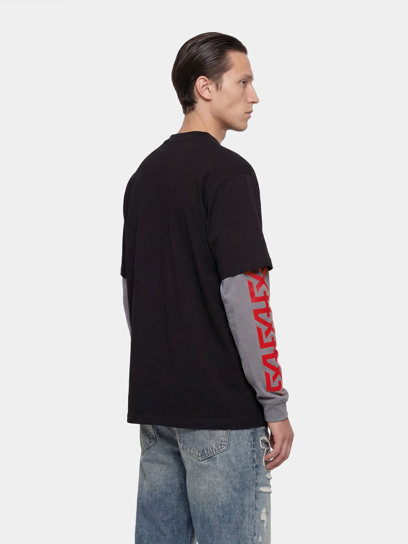 Layer Longsleeve | Black/Red