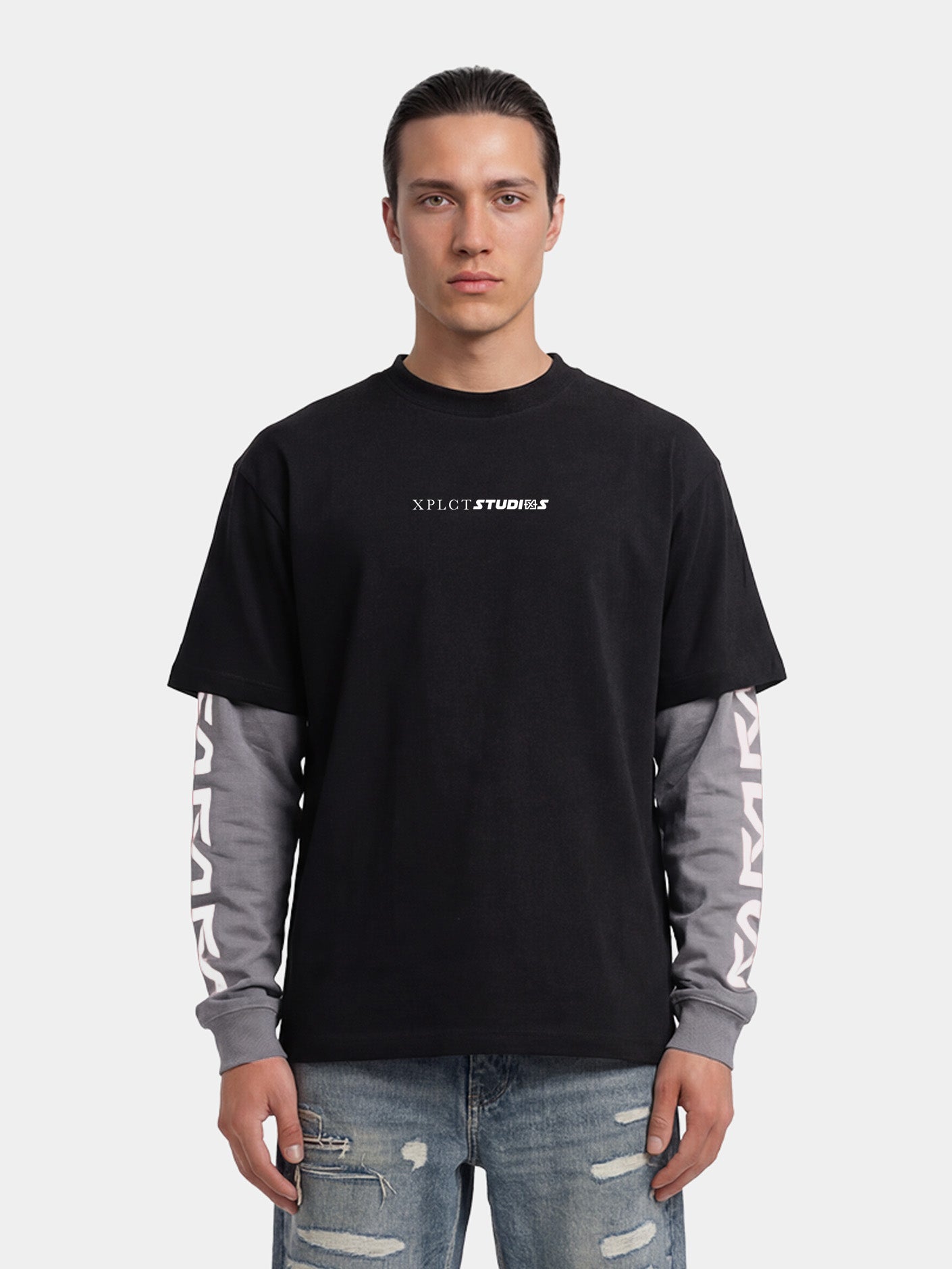 Layer Longsleeve | Black/White