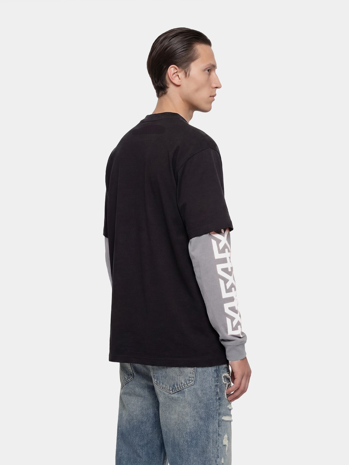 Layer Longsleeve | Black/White