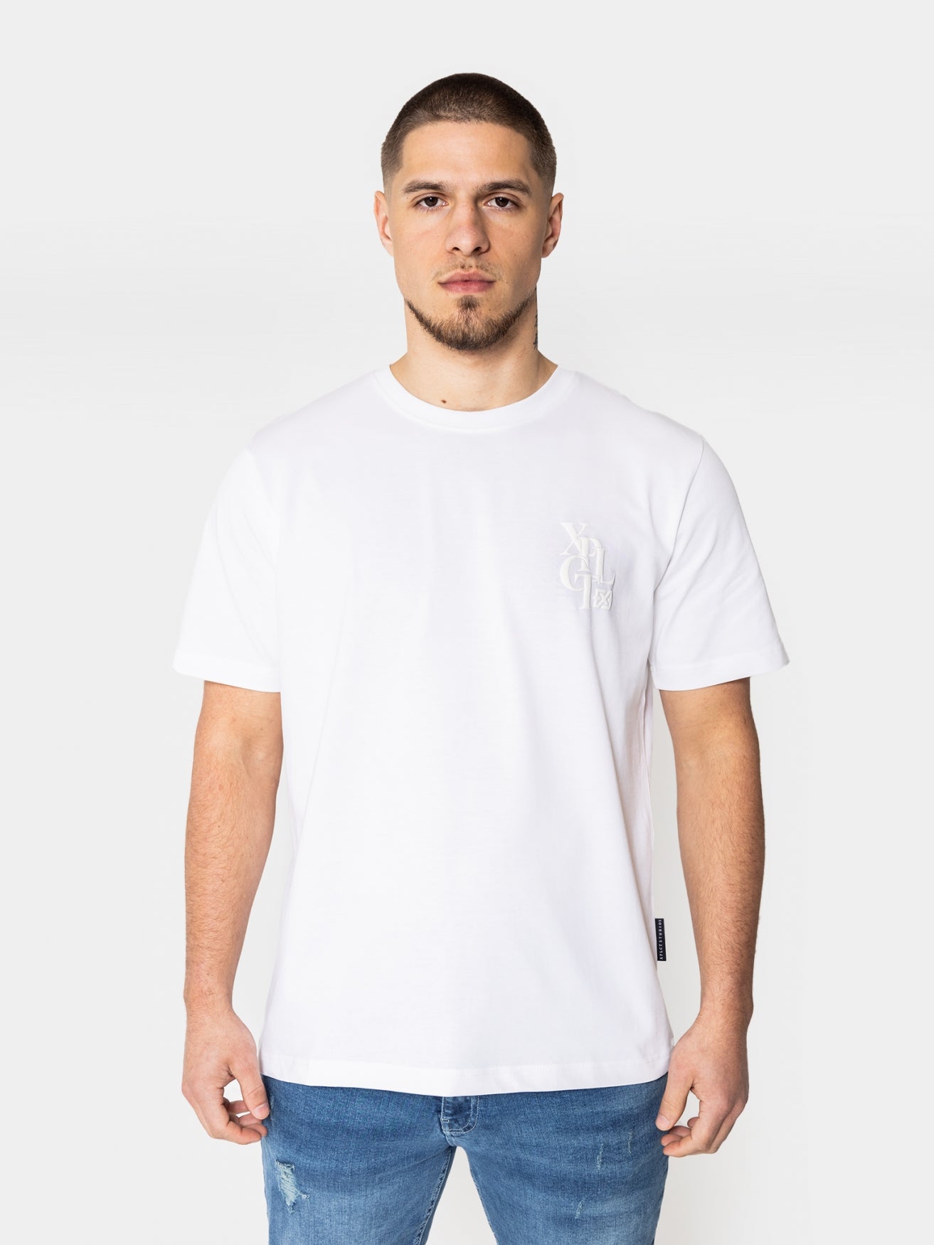 Letter Tee | White