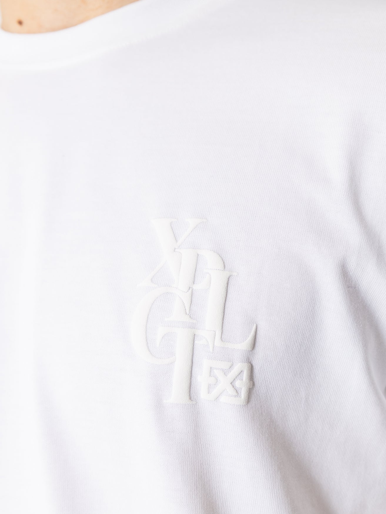 Letter Tee | White