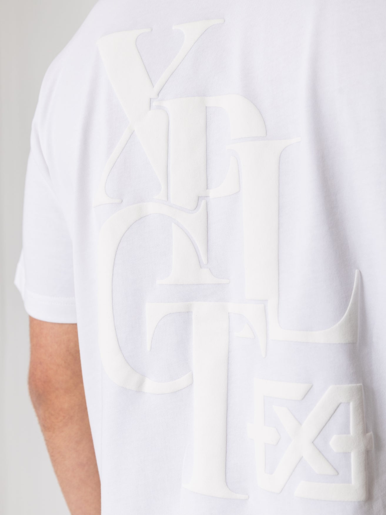 Letter Tee | White