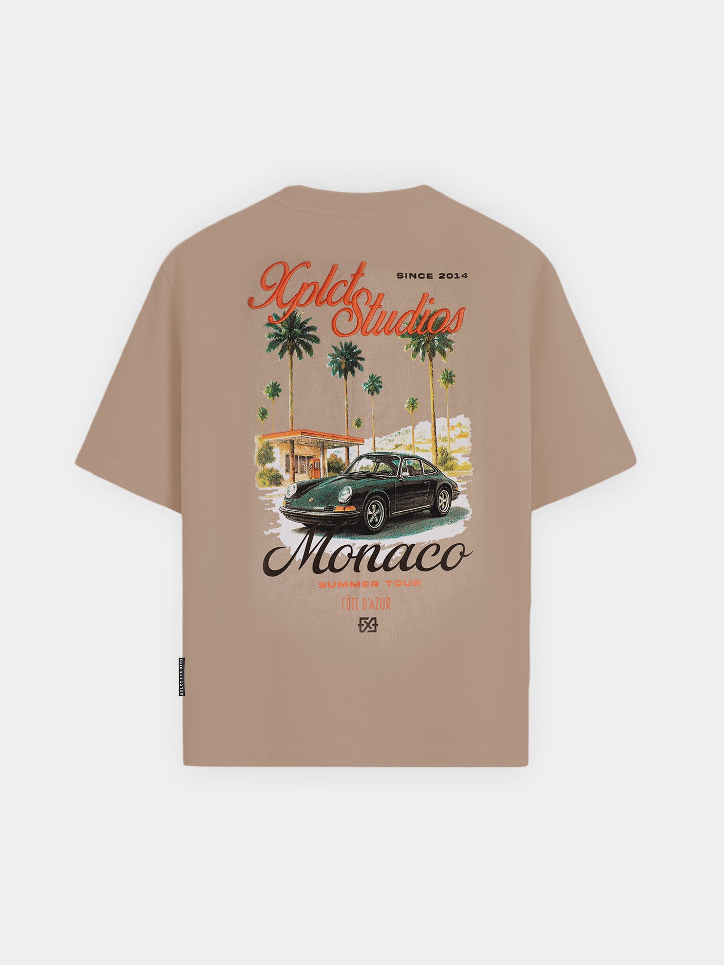 Monaco Tee | Taupe