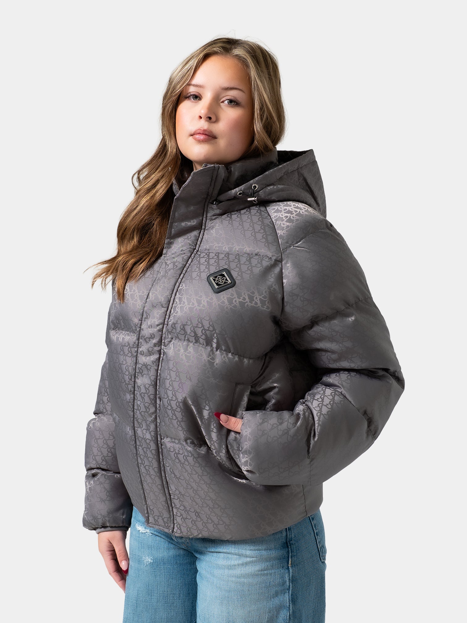 Mono Puffer | Grey