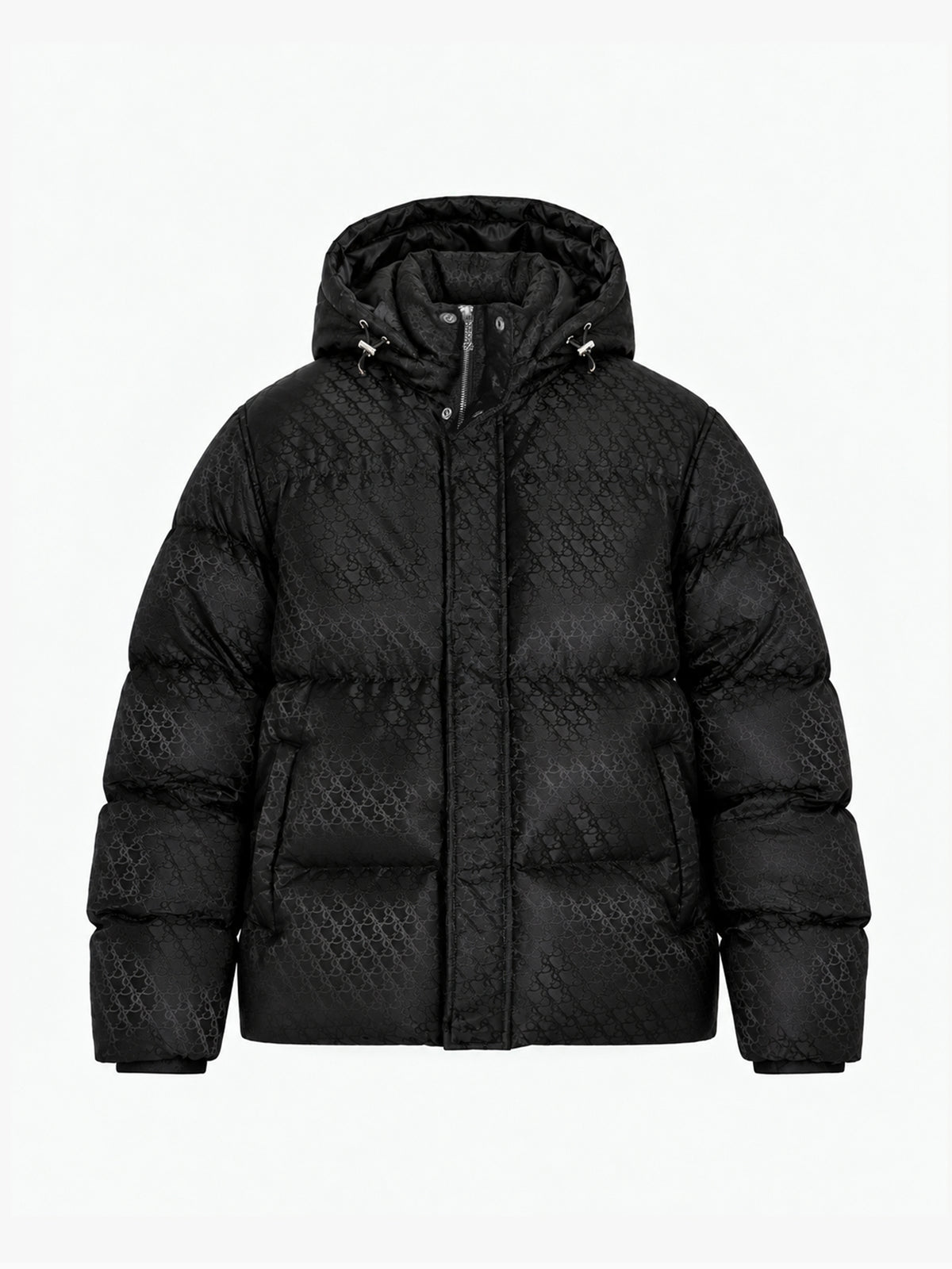 Monogram Bodywarmer Jacket | Black
