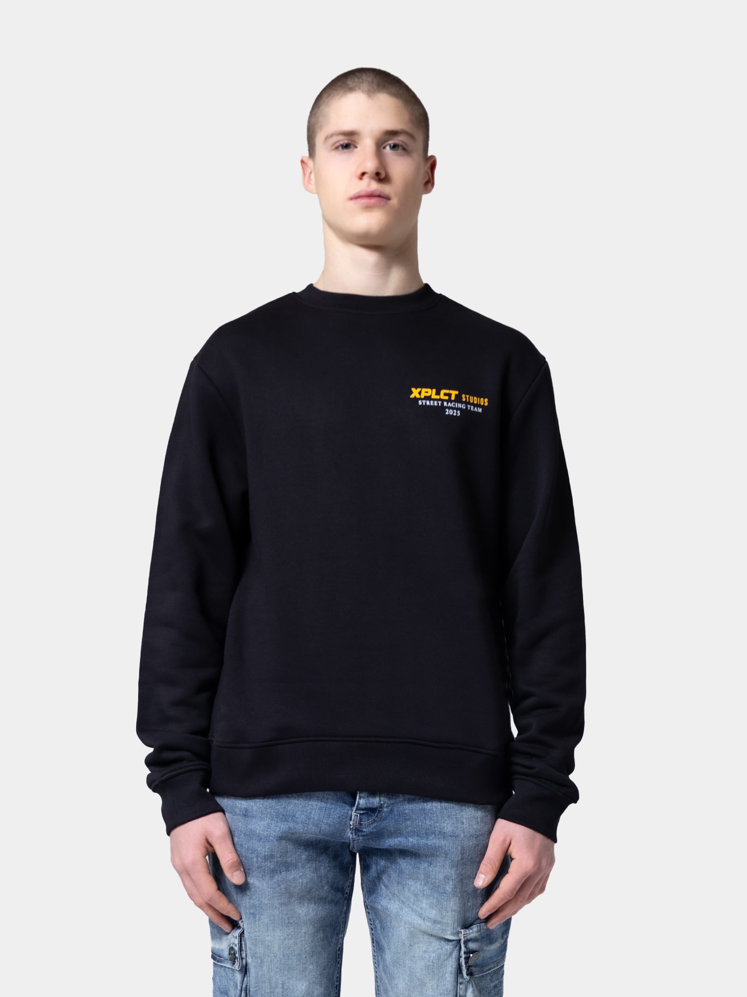 Mountain crewneck | Black