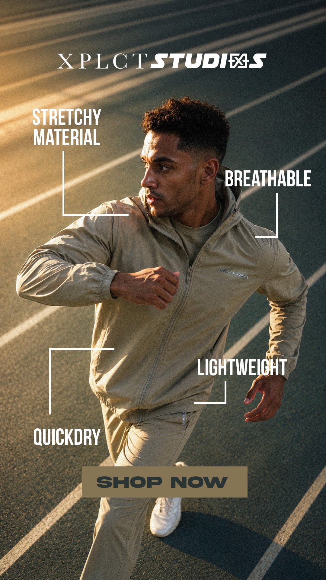 Move Tracksuit | Taupe