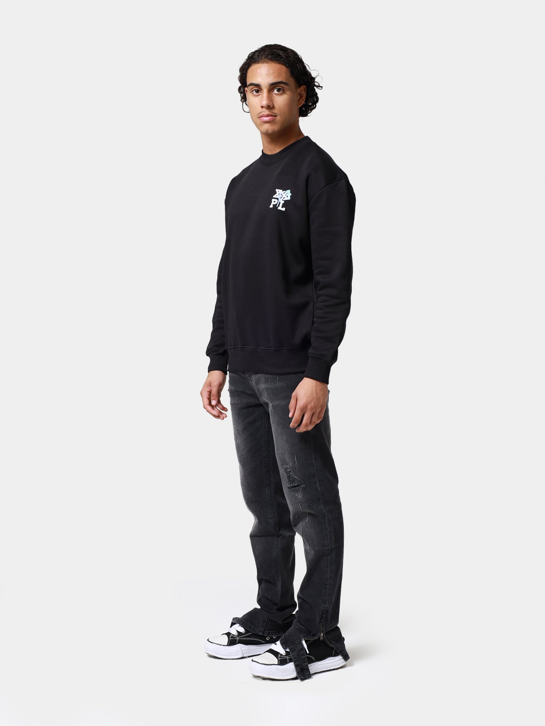 Overspray sweater | Black