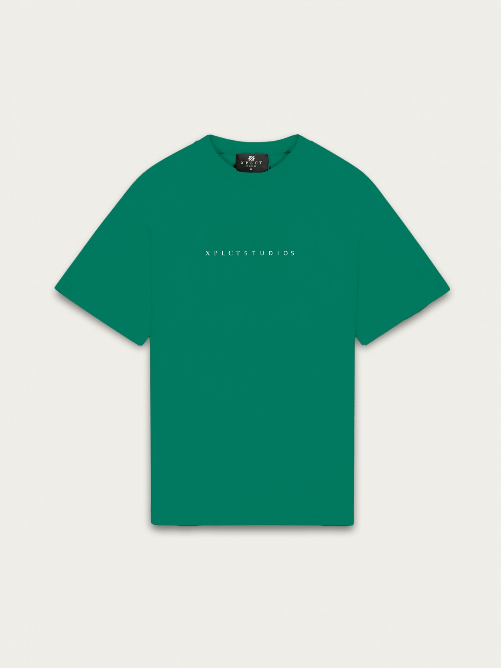 Paper tee | Pepper green