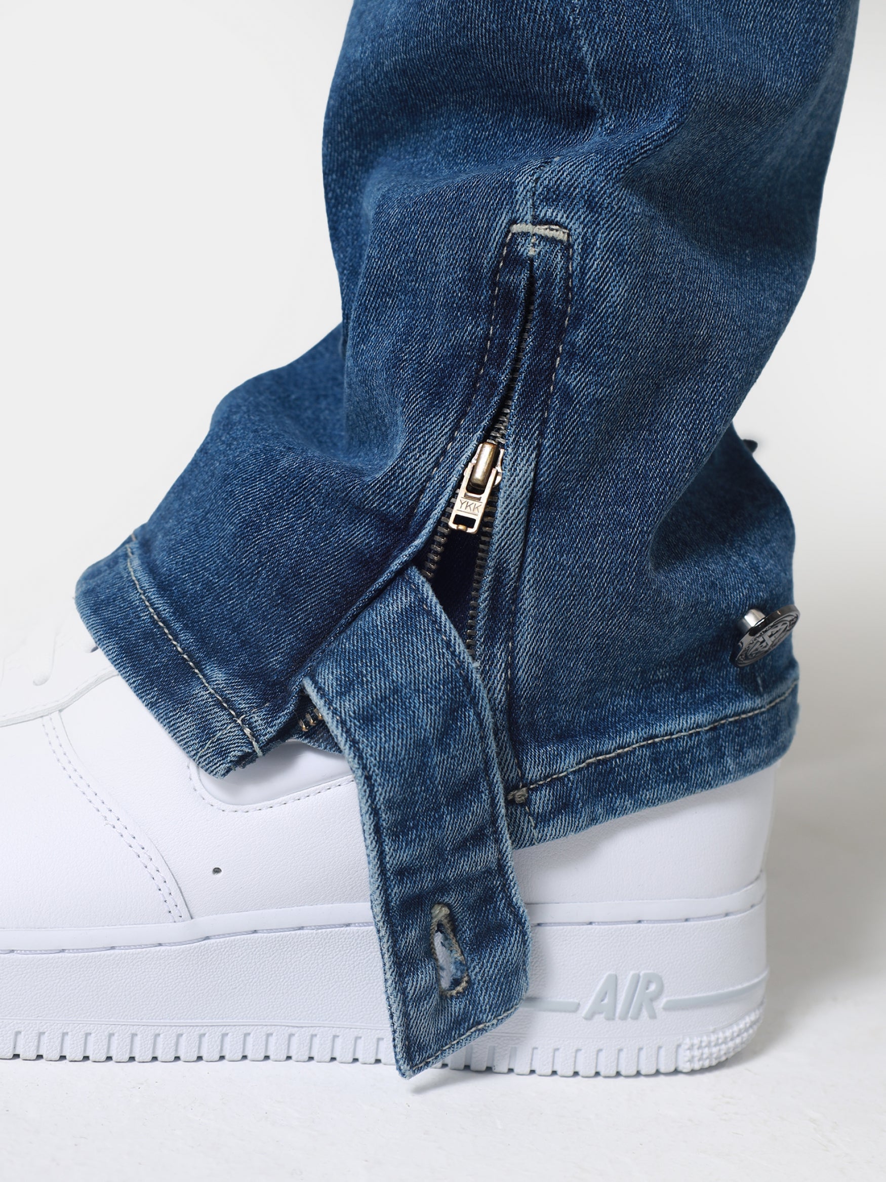 Patch Jeans | blue