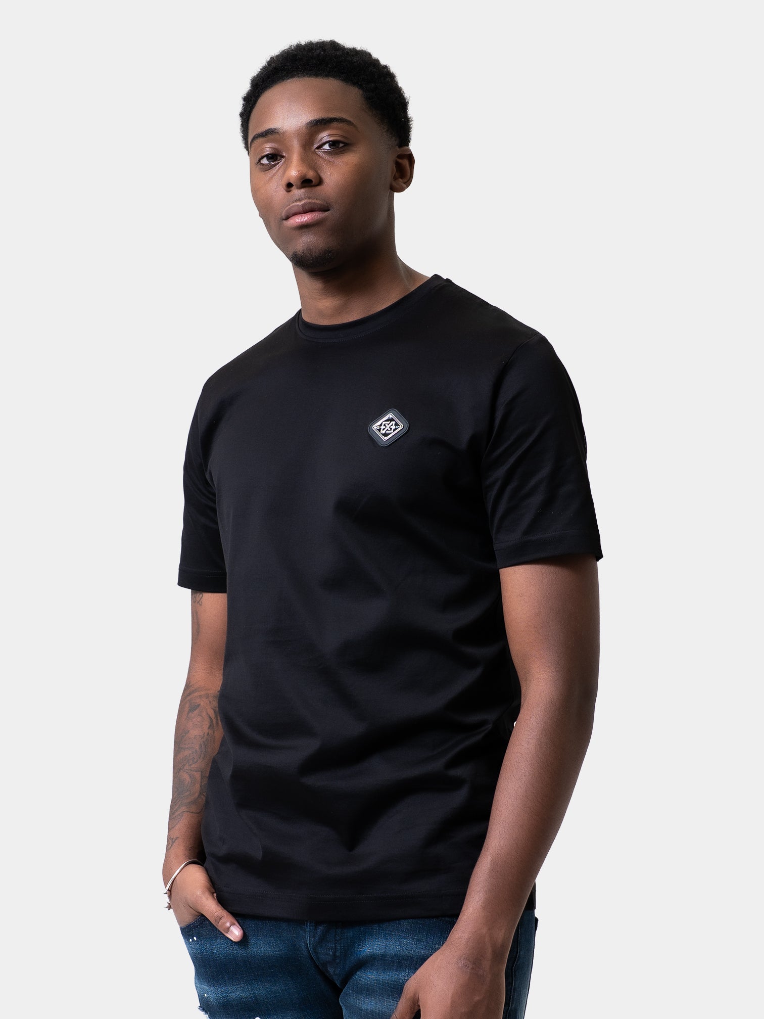 Plate Tee | Black