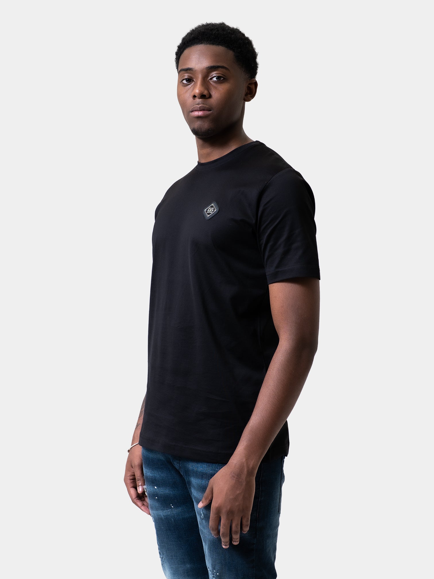 Plate Tee | Black
